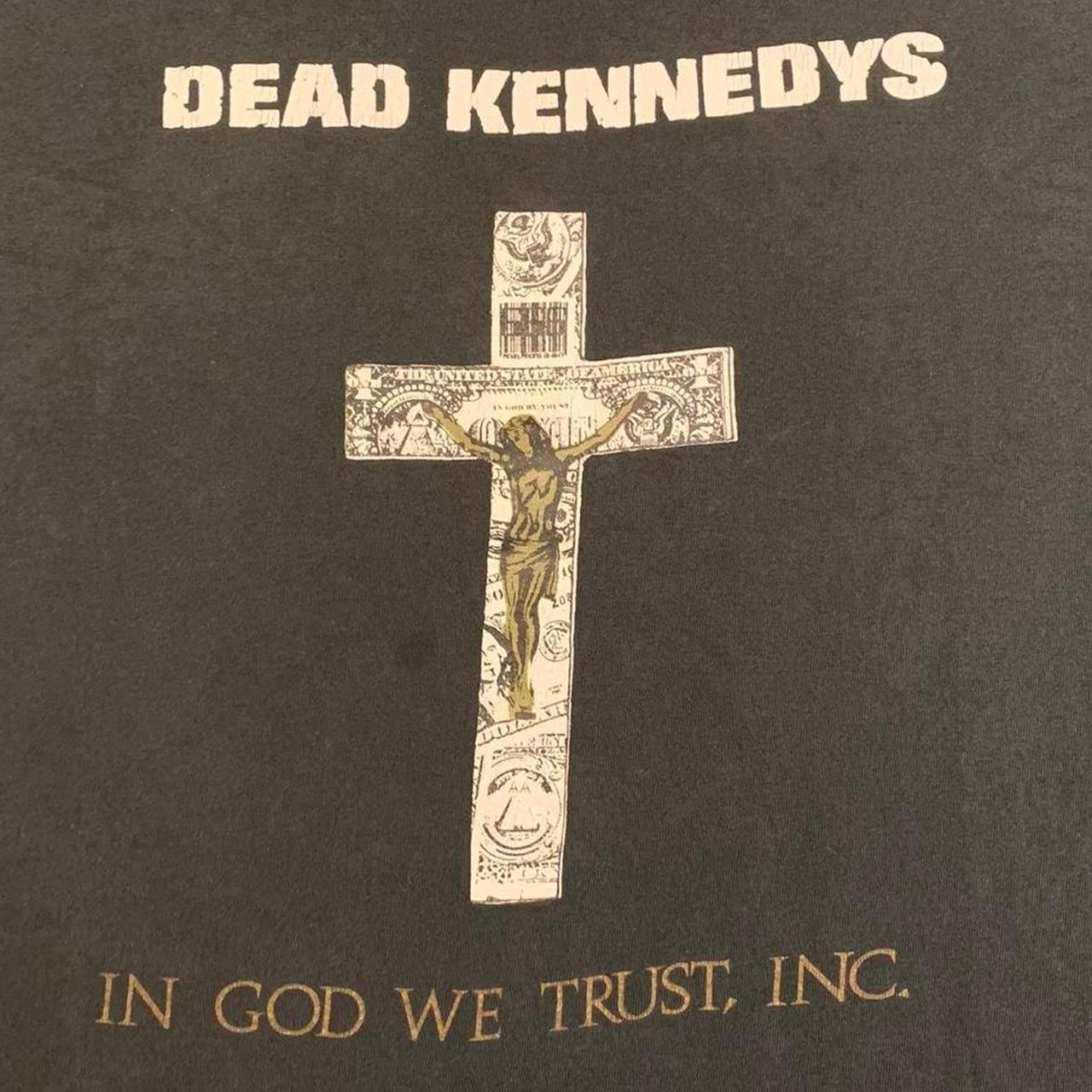 Dead Kennedys In God We Trust Inc. Vintage T Shirt. - Depop