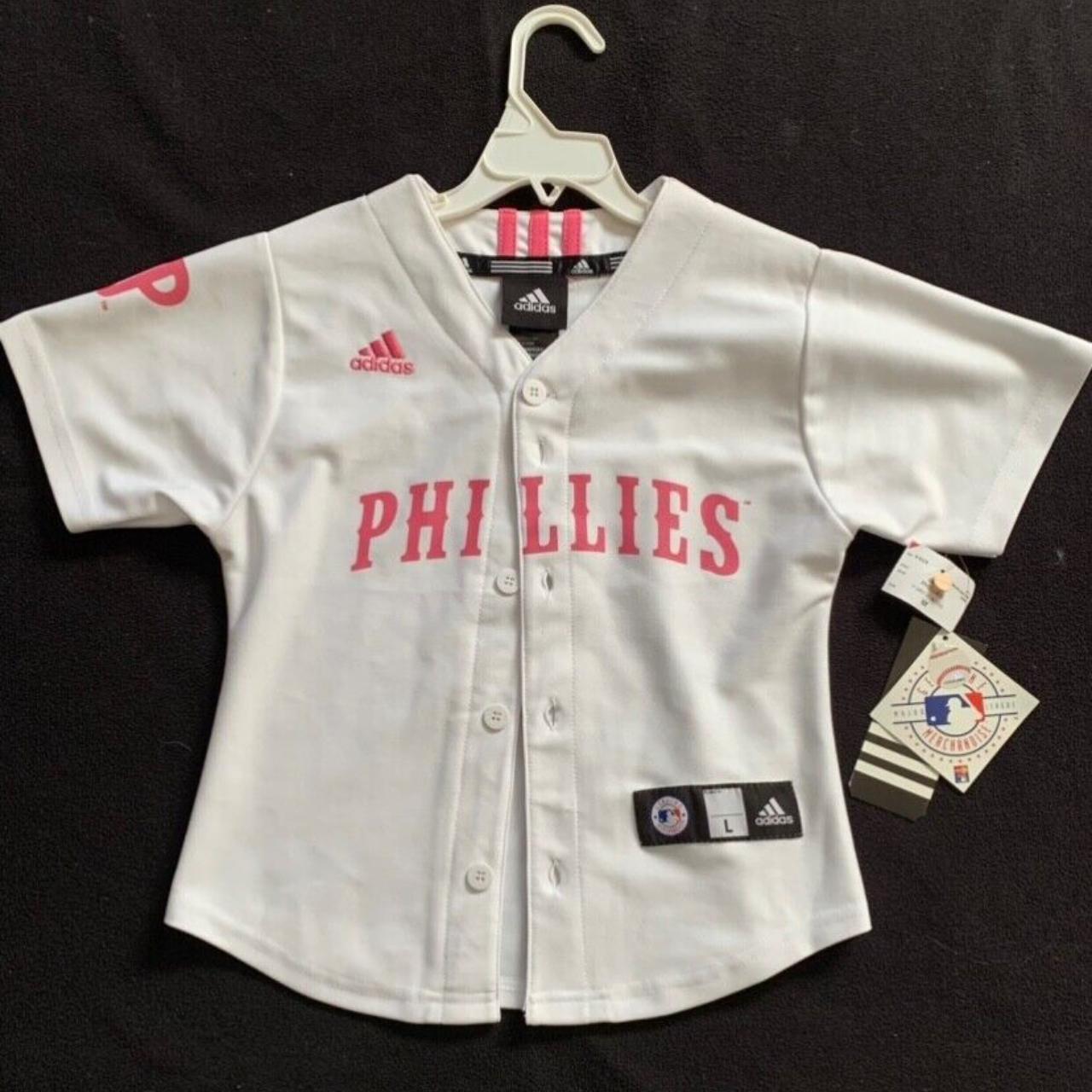 Official Philadelphia PHILLIES Kids Size Adidas MLB - Depop
