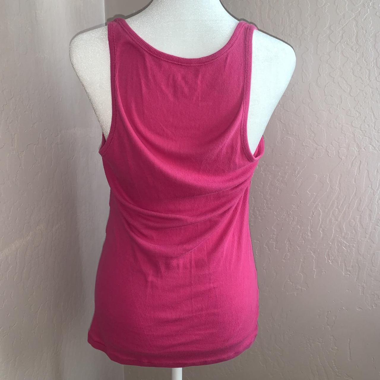 Hot pink 2000s Victoria’s Secret bling tank top -... - Depop