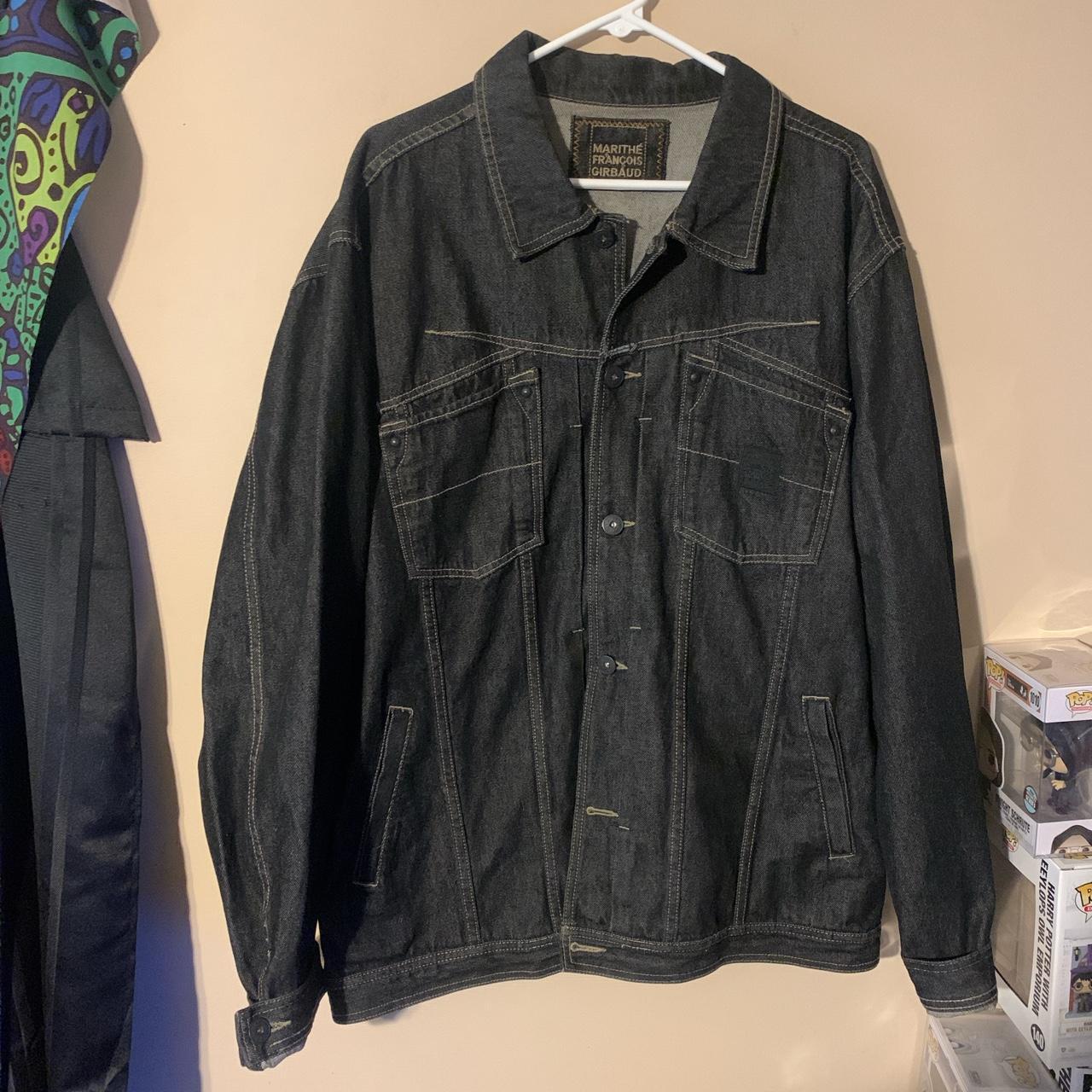 ★Marithe+Francois Girbaud★DENIM TRUCKER JACKETアンセックス Supreme Marithé + François Girbaud X-Seam Denim Trucker