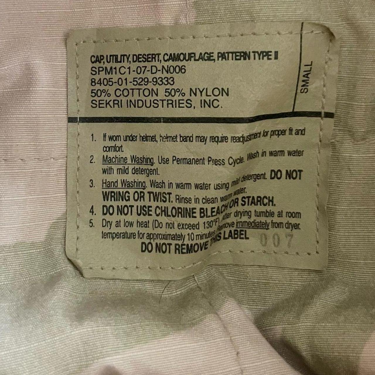 Source Unknown Men's Hat - Tan/Cream – USMC Marin… - image 5