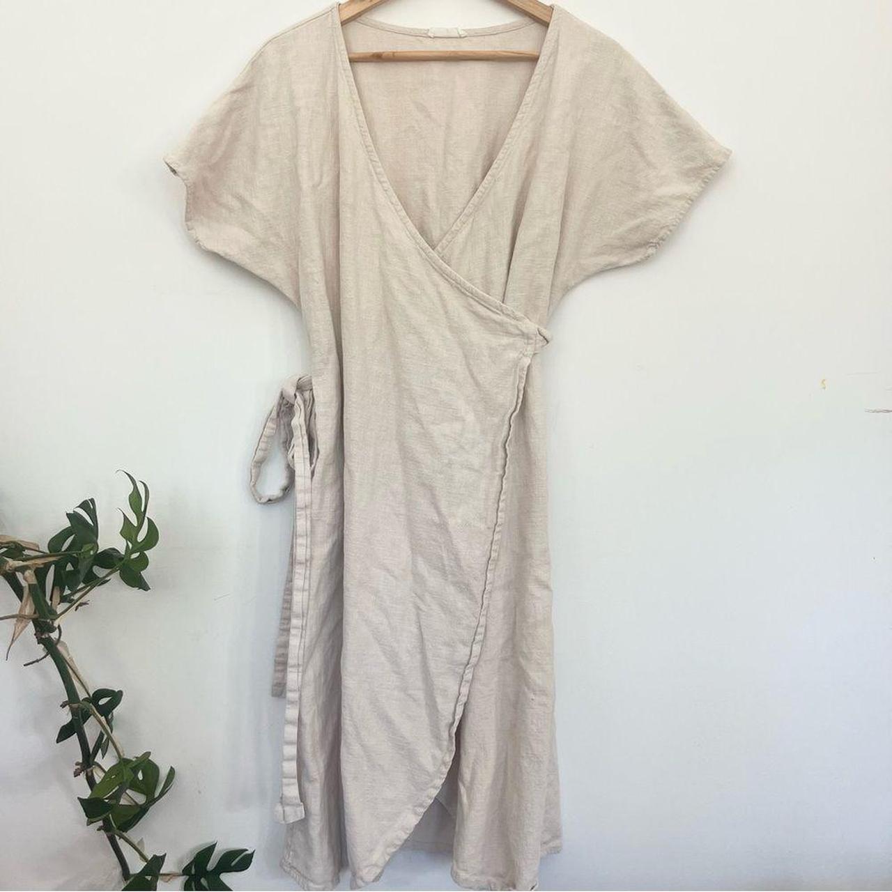 Source Unknown Women's Wrap dresses - White/Cream… - image 1