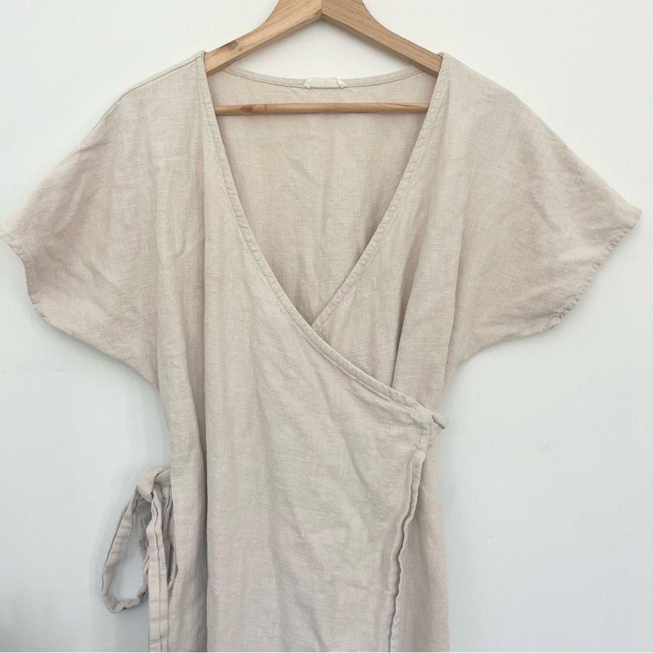 Source Unknown Women's Wrap dresses - White/Cream… - image 3