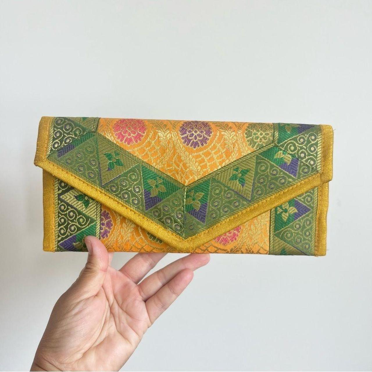 Source Unknown Women's Wallet - Yellow/Green – A … - image 1