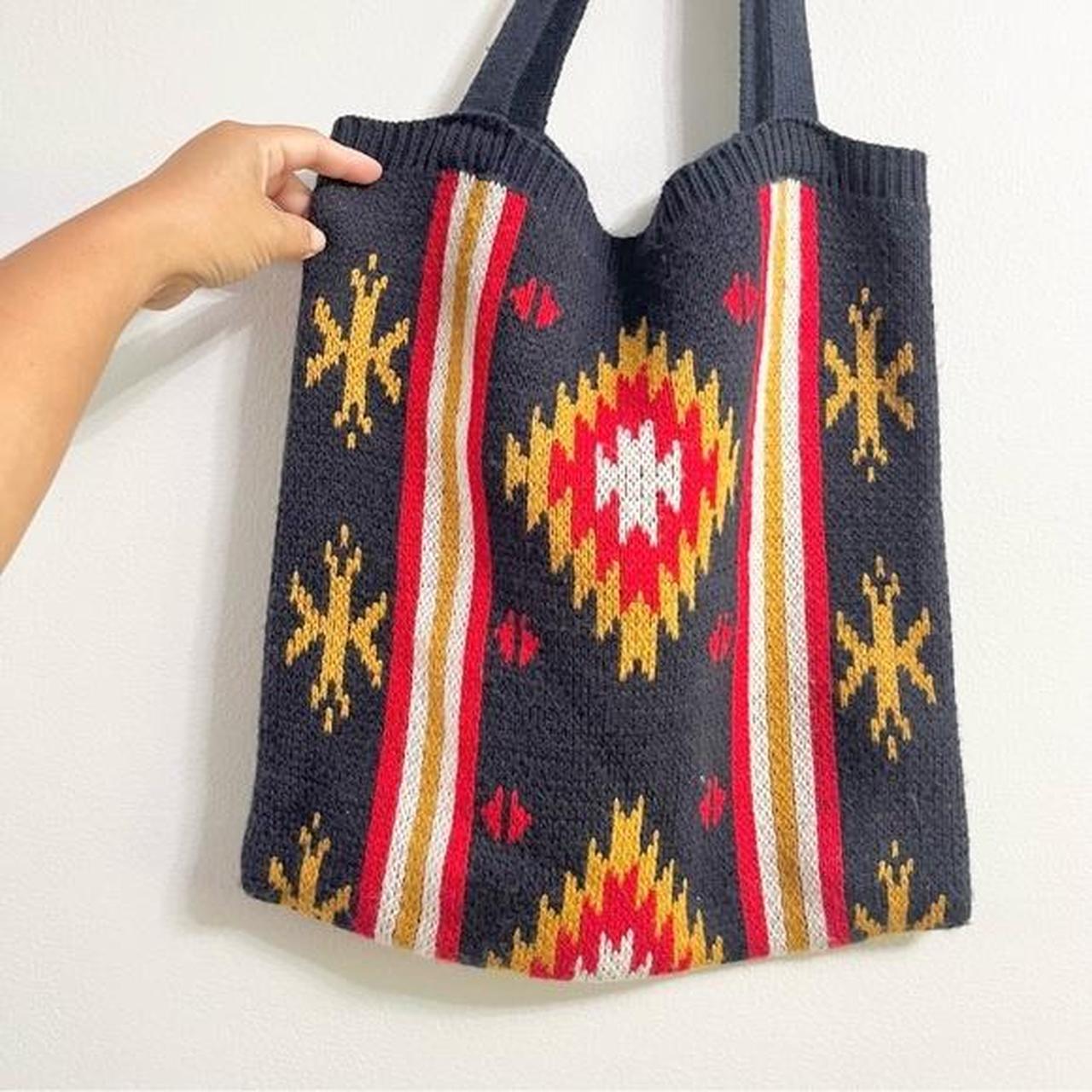 Source Unknown Women's Bag - Blue/Red – A beautif… - image 3