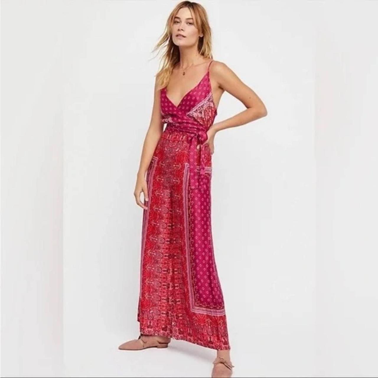 free people cabbage rose jumpsuit