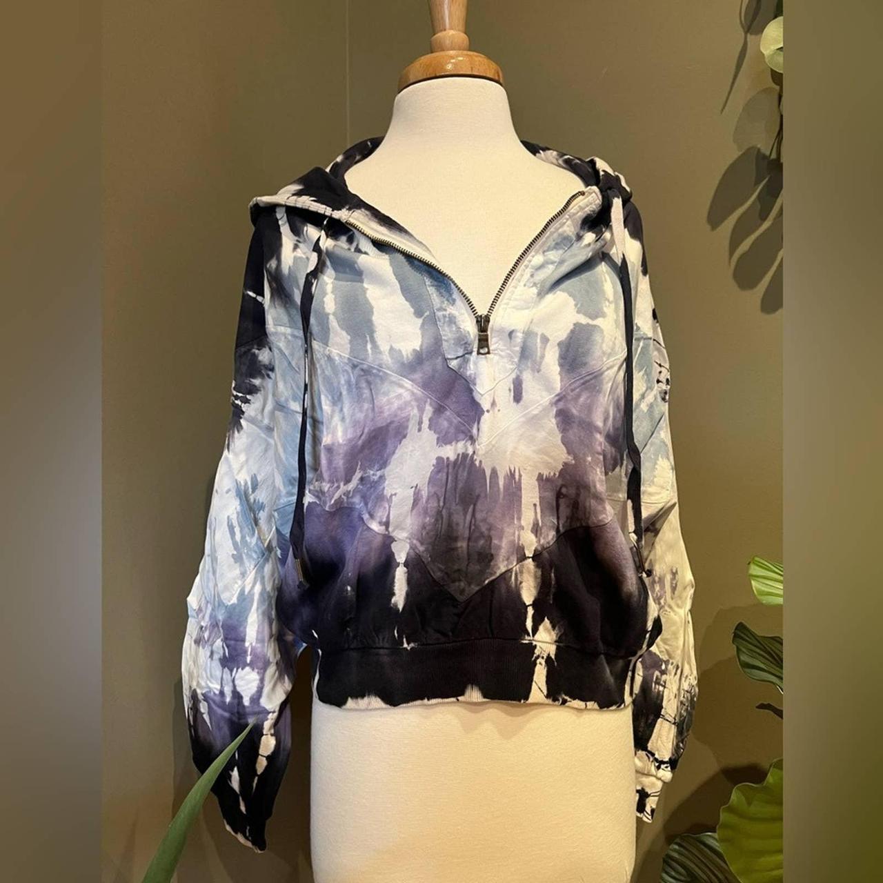 NWT Young Fabulous Broke Monroe Hoodie Half Depop