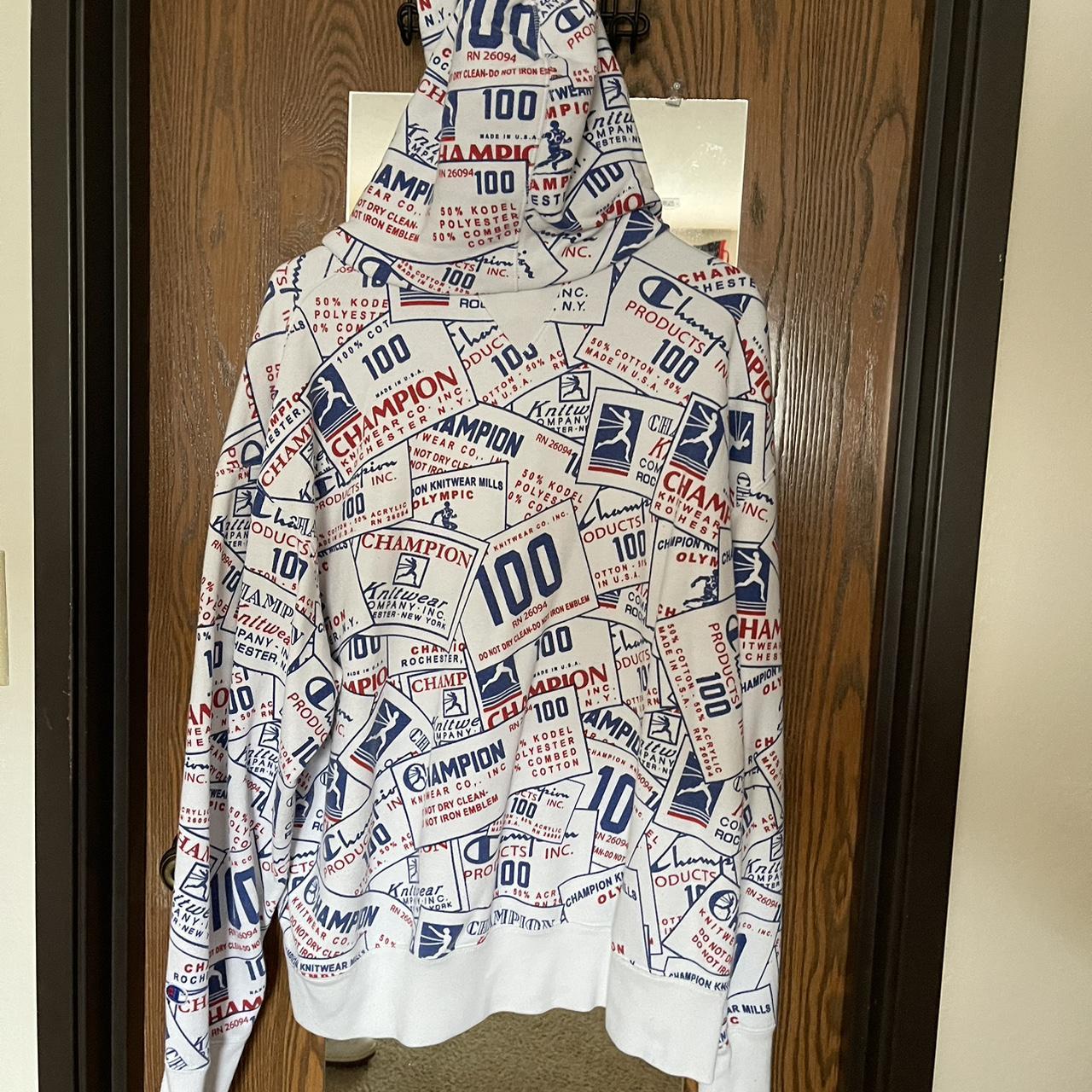 Champion 100 years discount hoodie