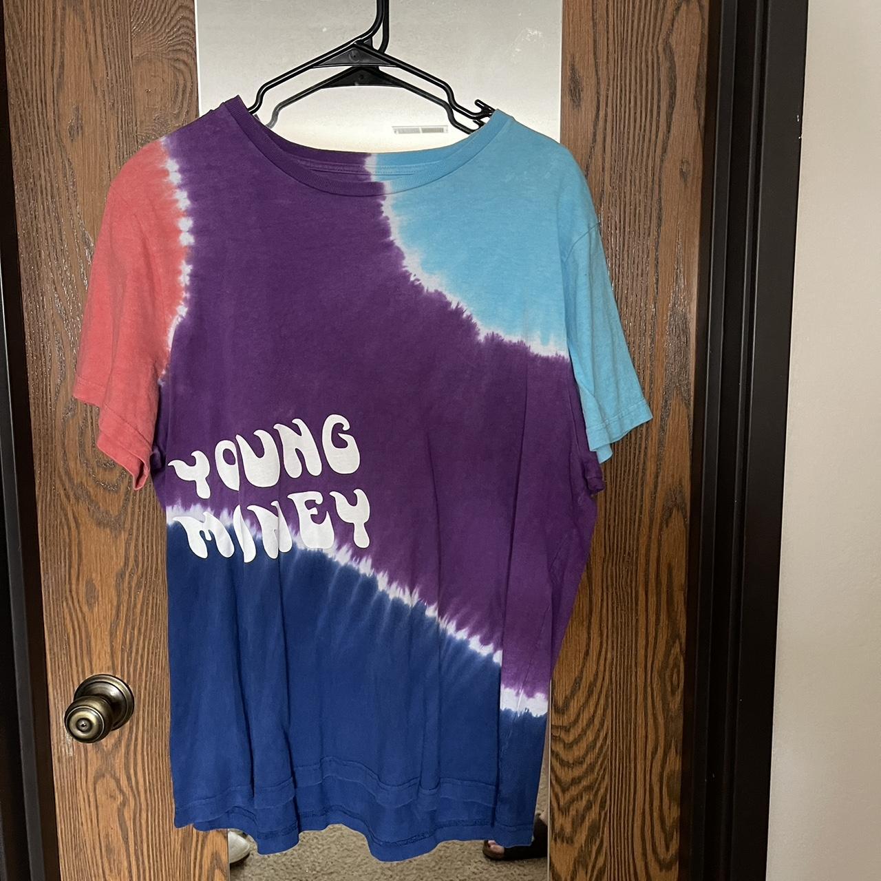 young money tie dye shirt
