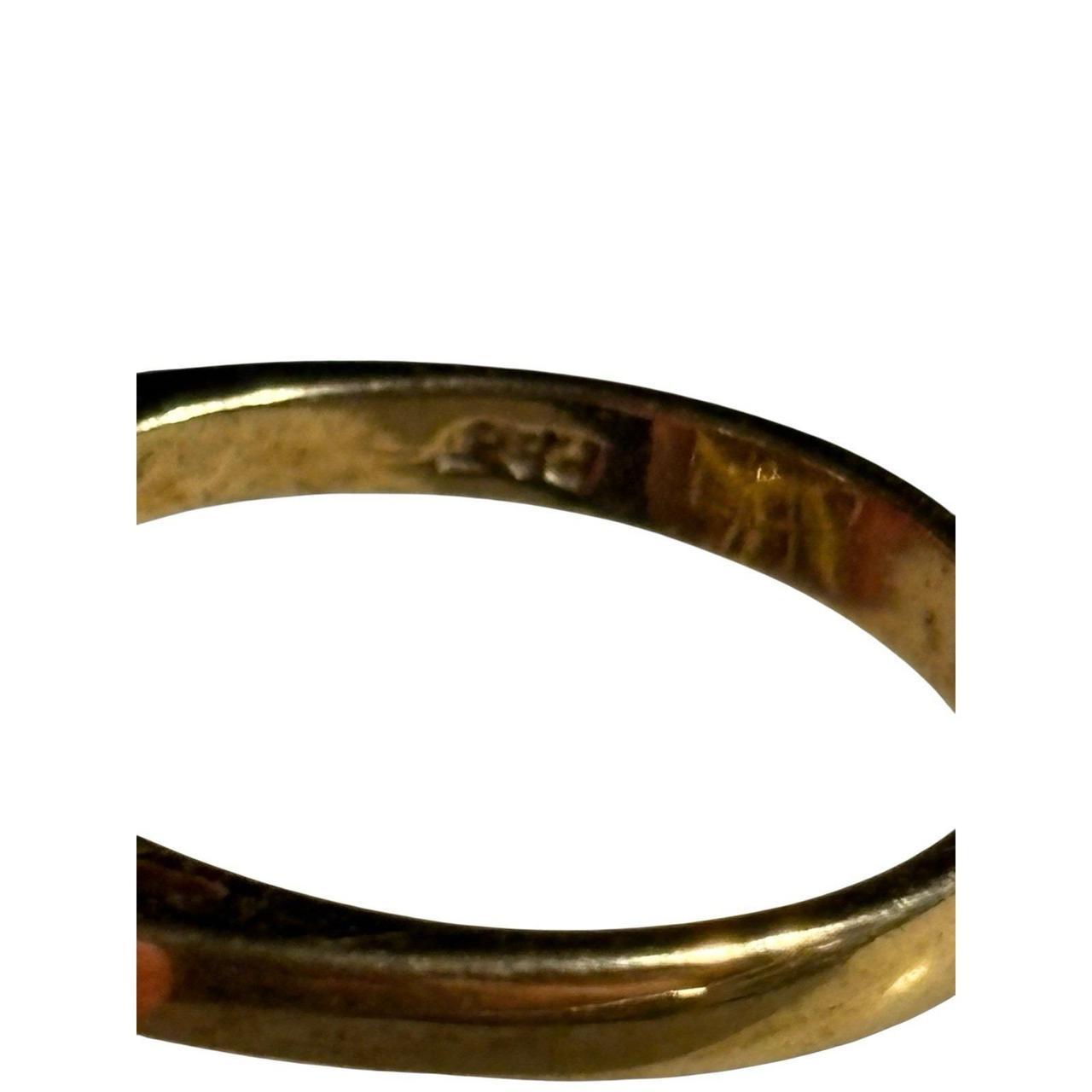 Women's Ring - Gold – Multi Gemstone Ring Sterlin… - image 5