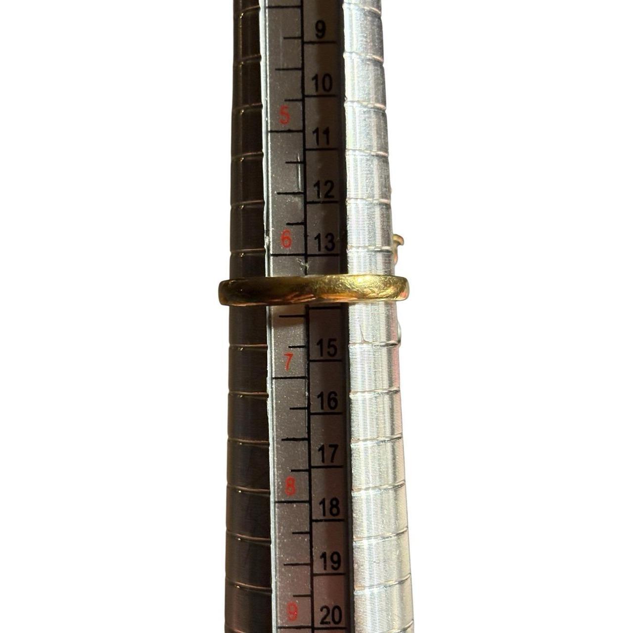 Women's Ring - Gold – Multi Gemstone Ring Sterlin… - image 8