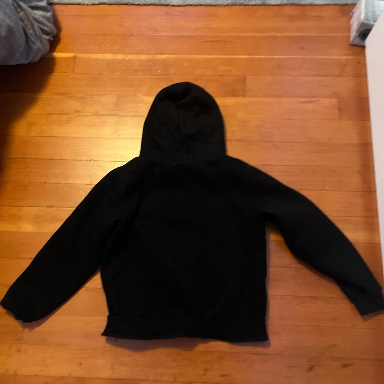 mens nike hoodie black and gold