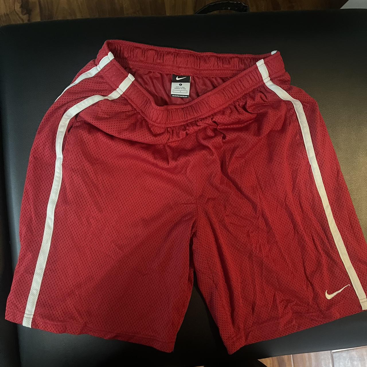 Nike Men's Shorts - Red - L