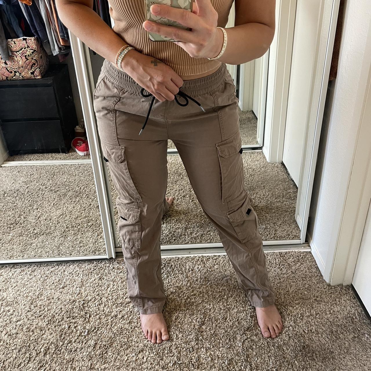 PacSun Women's Cargo Pants Brown/Tan S – PACSUN Size S tan