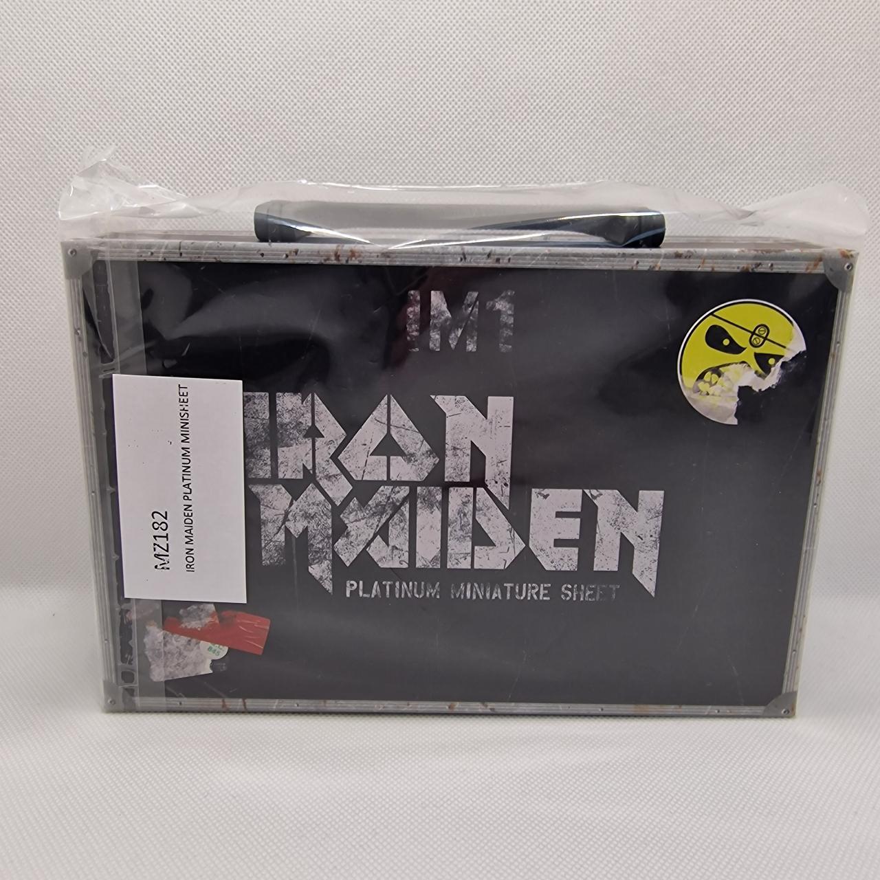 Iron Maiden Limited Edition Platinum Eddie Stamps... Depop