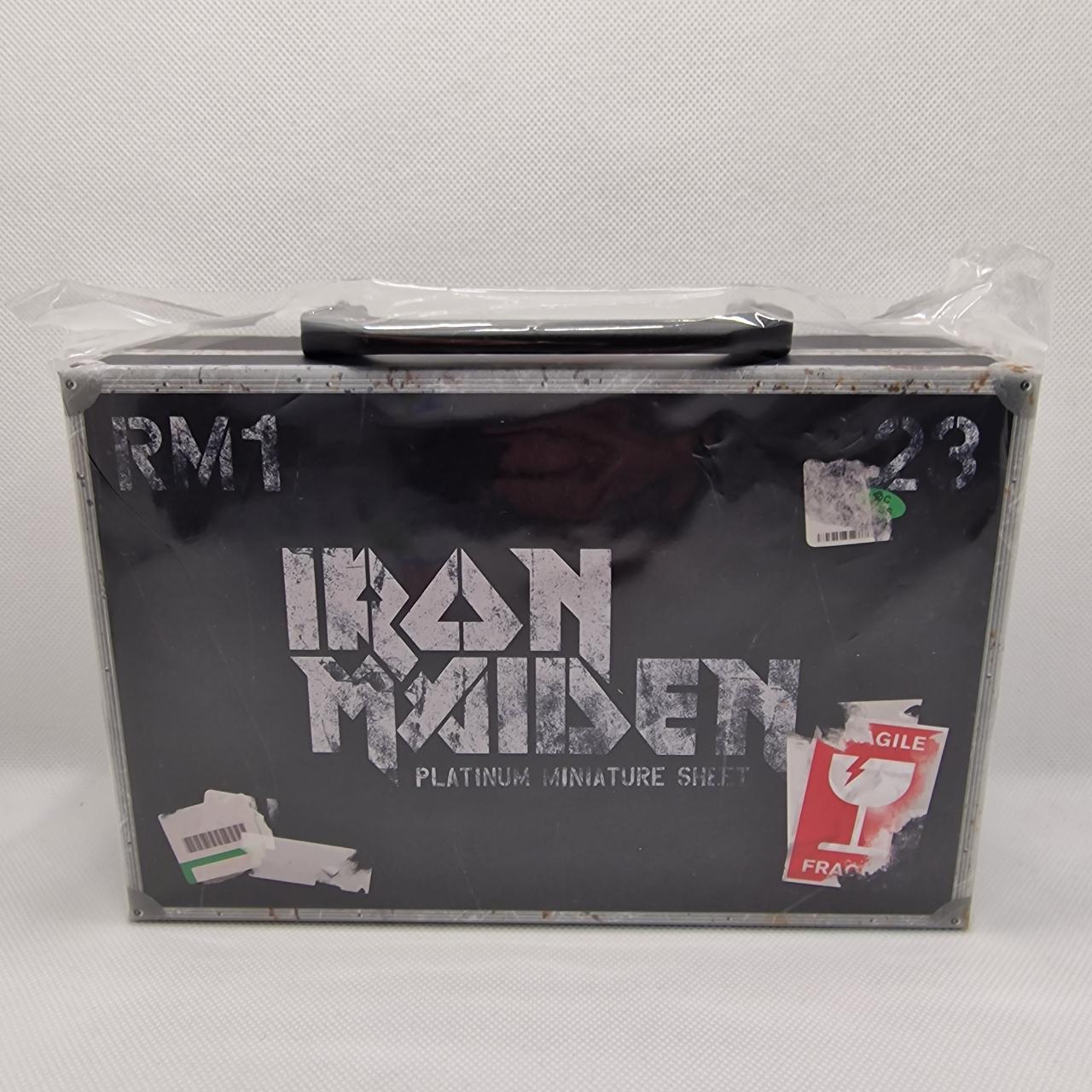 Iron Maiden Limited Edition Platinum Eddie Stamps... - Depop