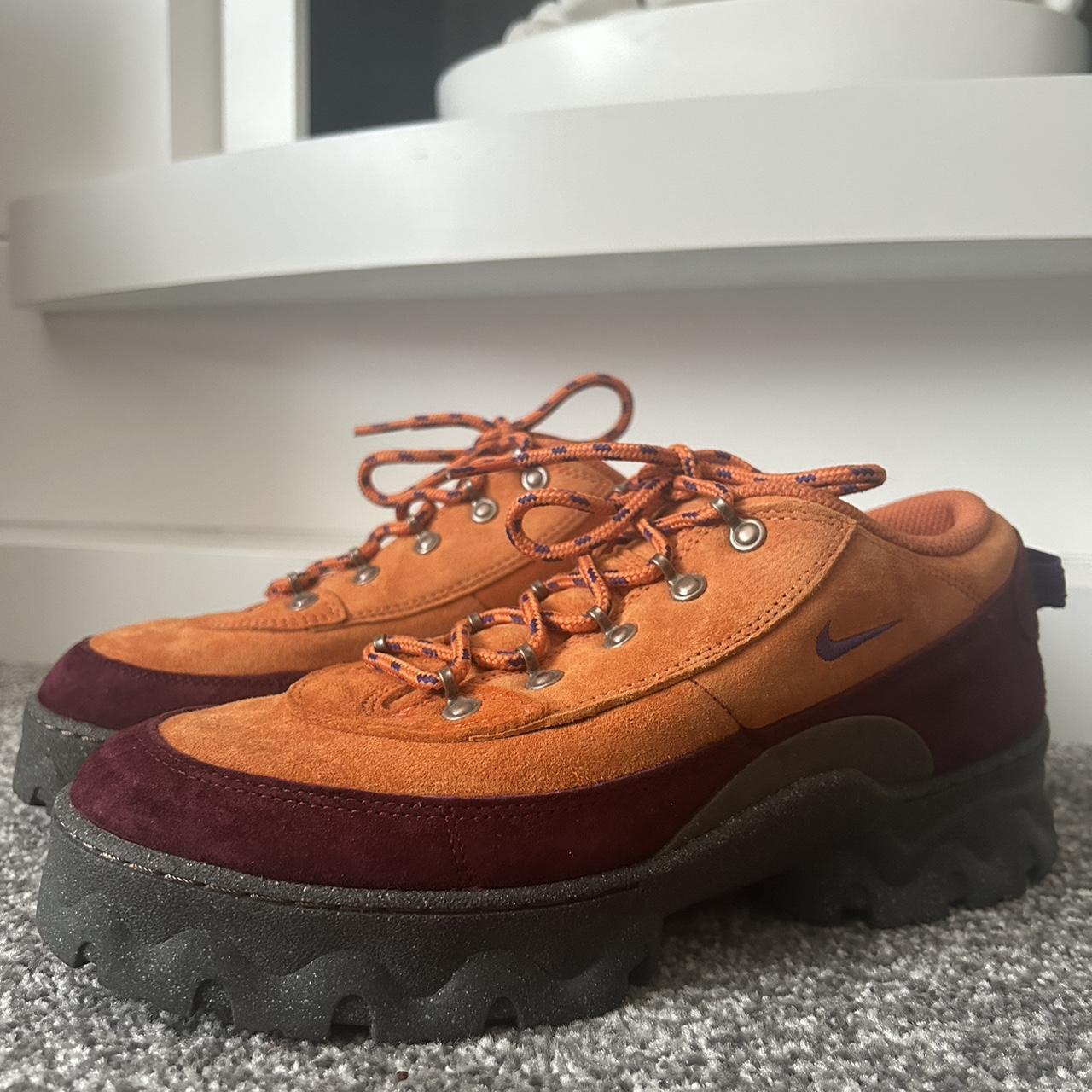Nike Lahar Low Sport Spice Beetroot Orange Chunky | Depop