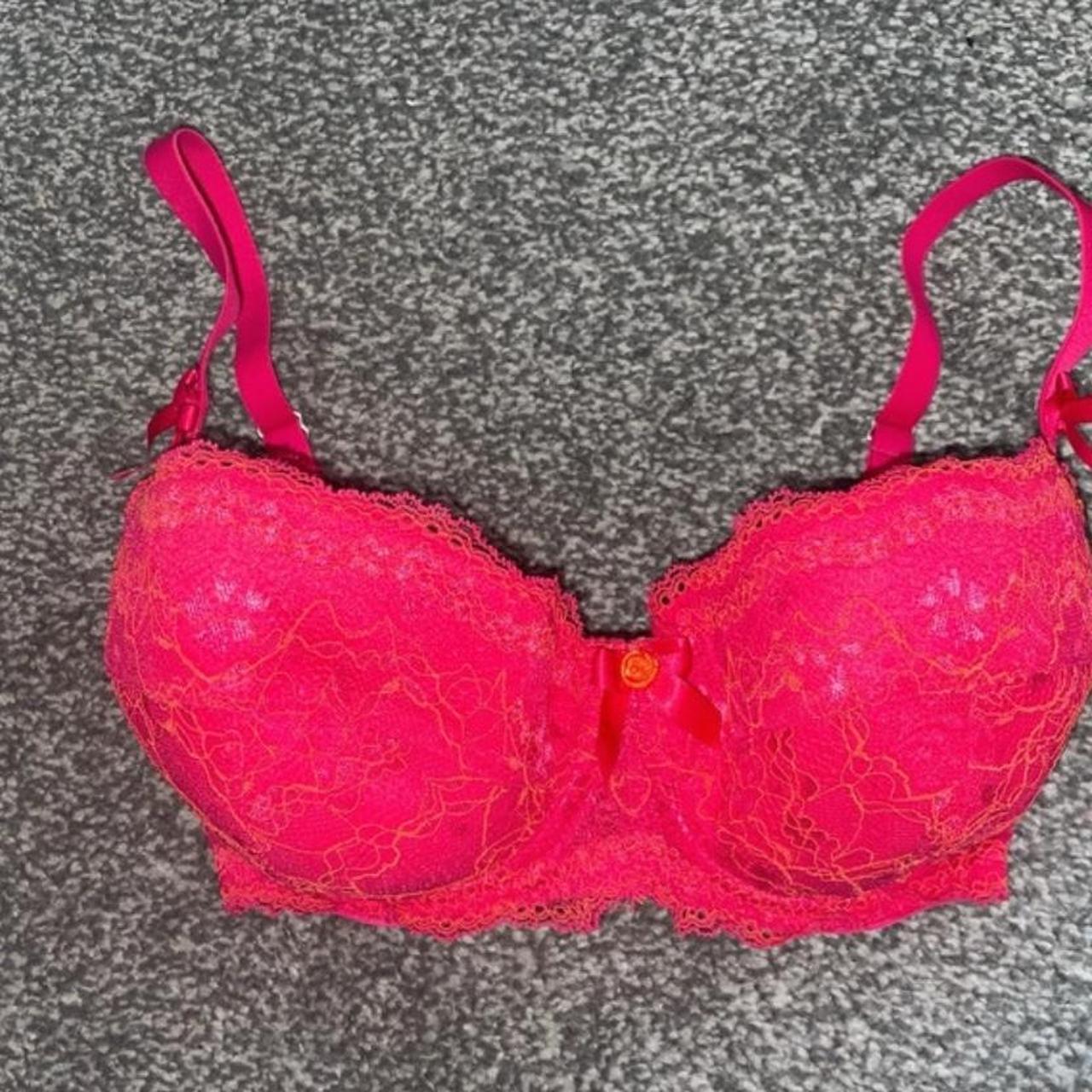 Boux Avenue 30F Pink Bra - Depop