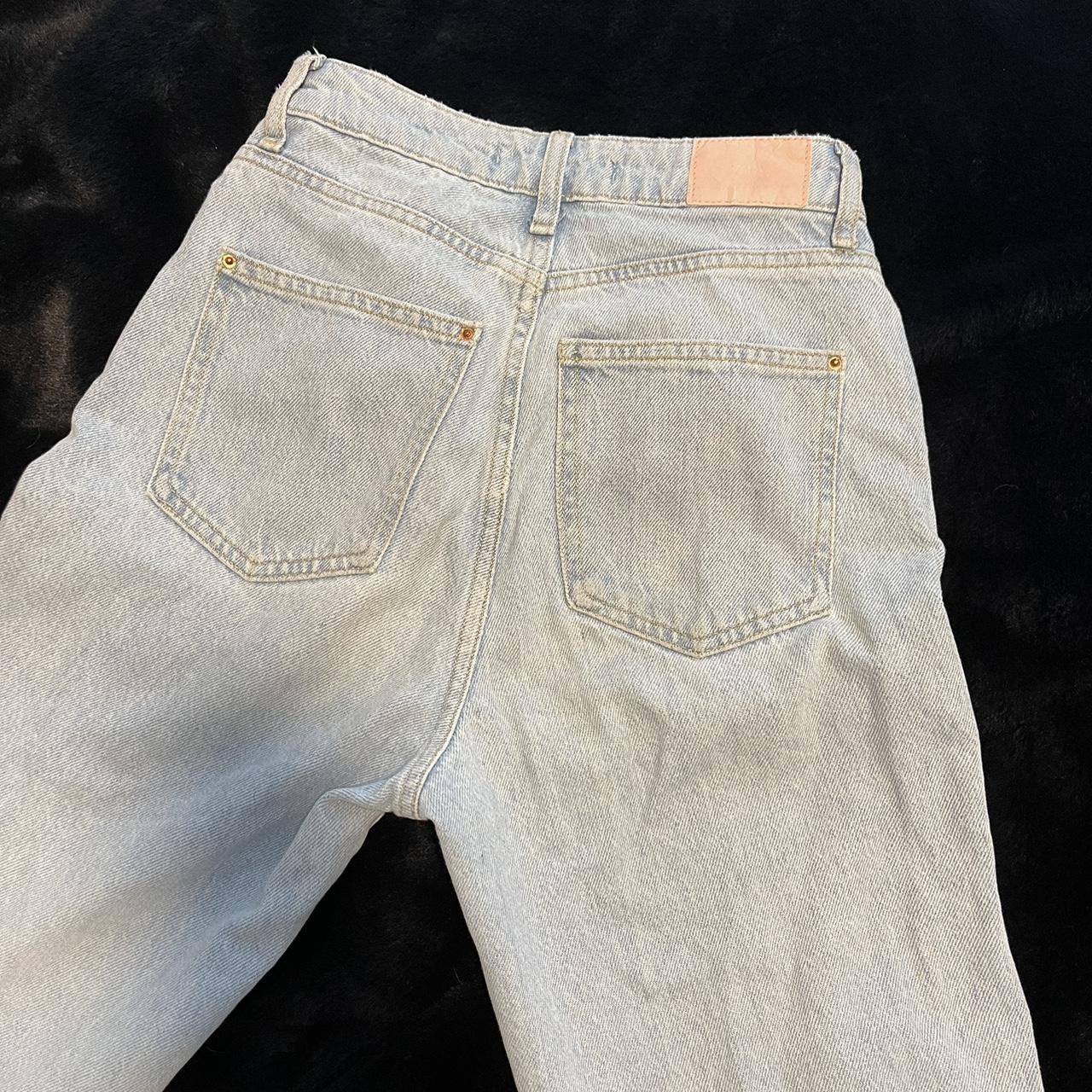 Zara washed jeans. Boyfriend cut jeans! Depop