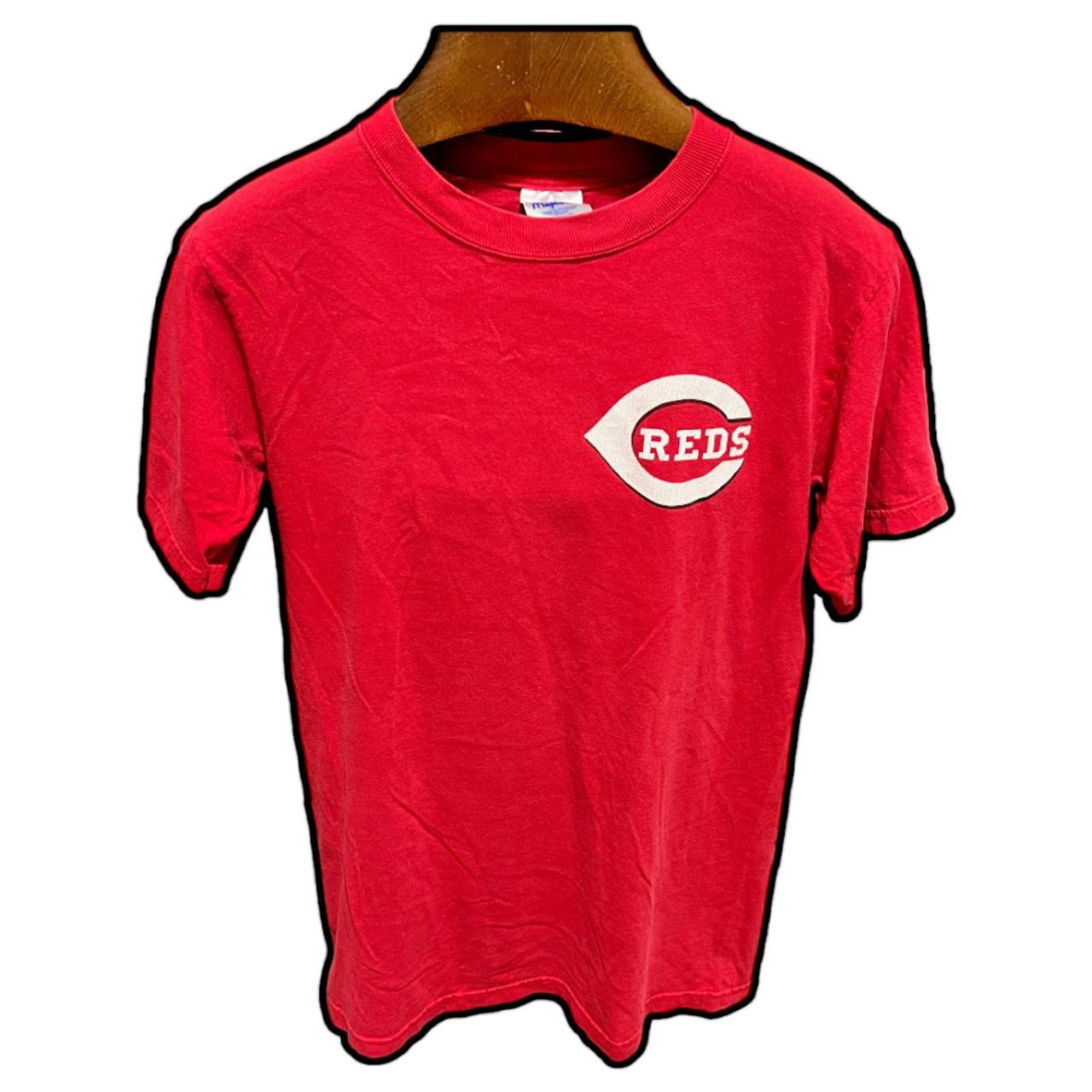 Vintage Majestic Cincinnati Reds Jersey Men's Size - Depop