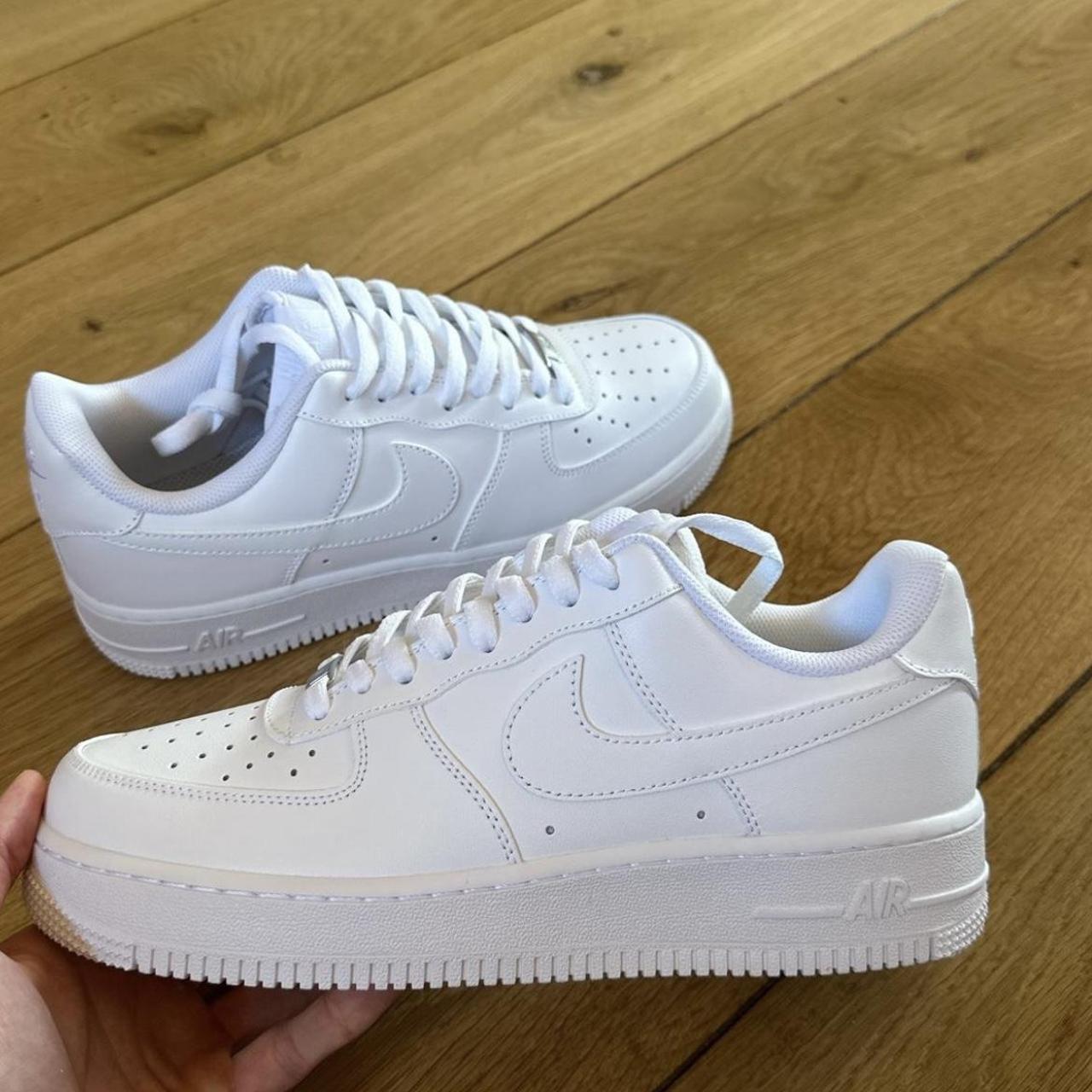 Nike Triple White Airforce 1 Brand new/unworn No box... - Depop