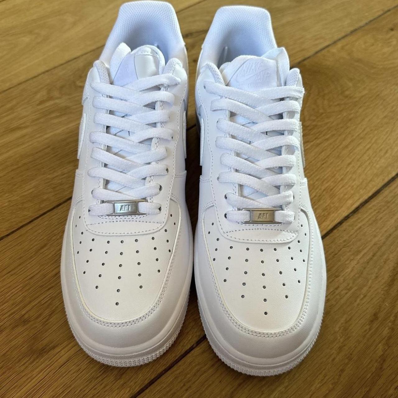 Nike Triple White Airforce 1 Brand new/unworn No box... - Depop