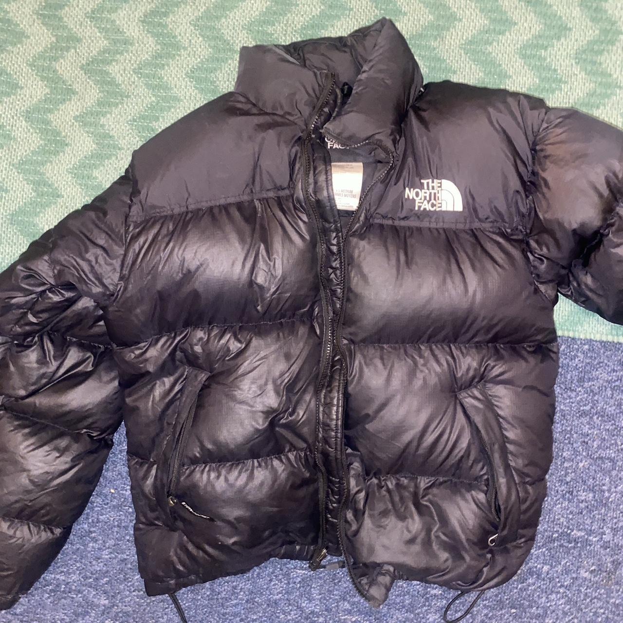 Black north face puffer men’s M had some small... - Depop