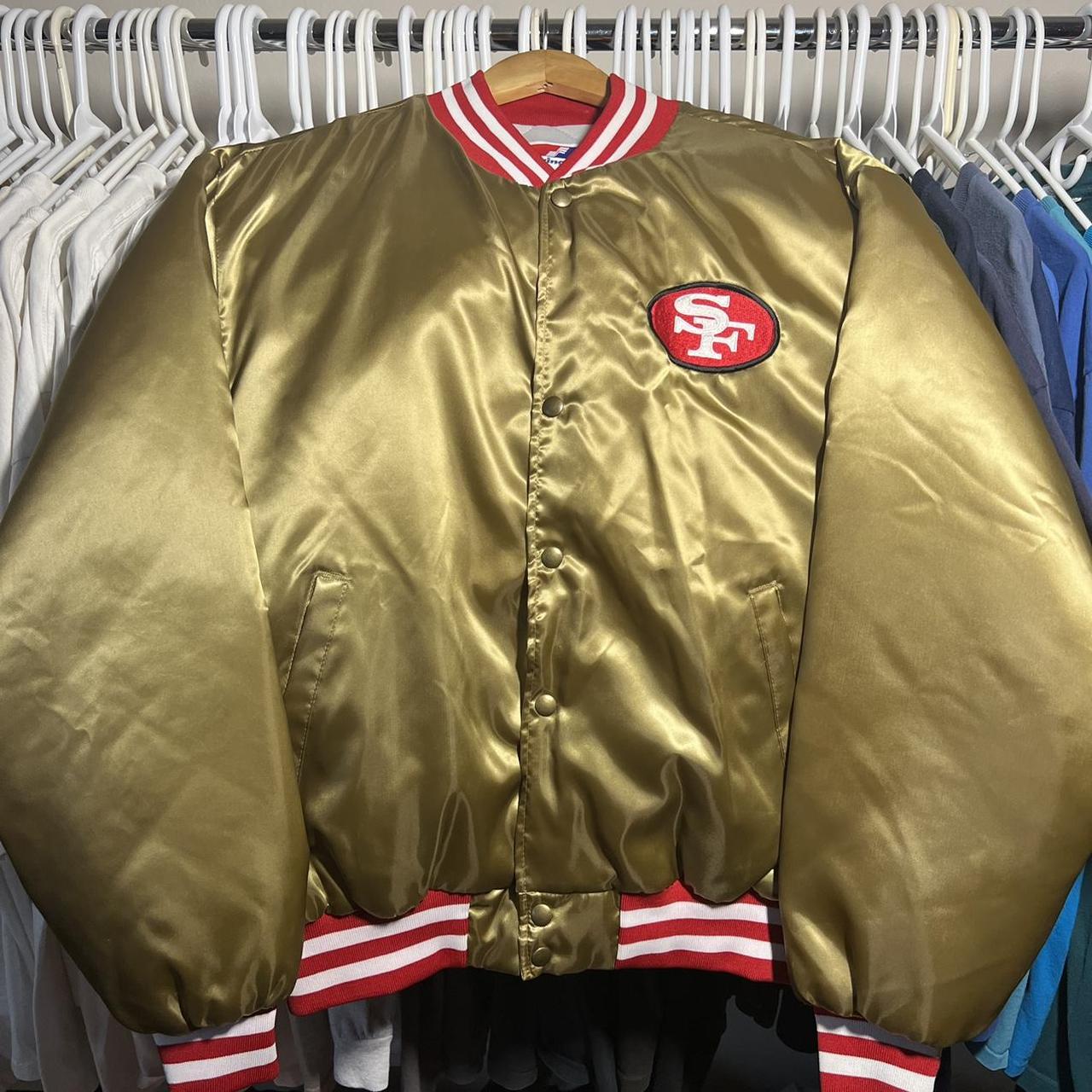 San Francisco 49ers Gold Digger OG Fanimation Satin Jacket S