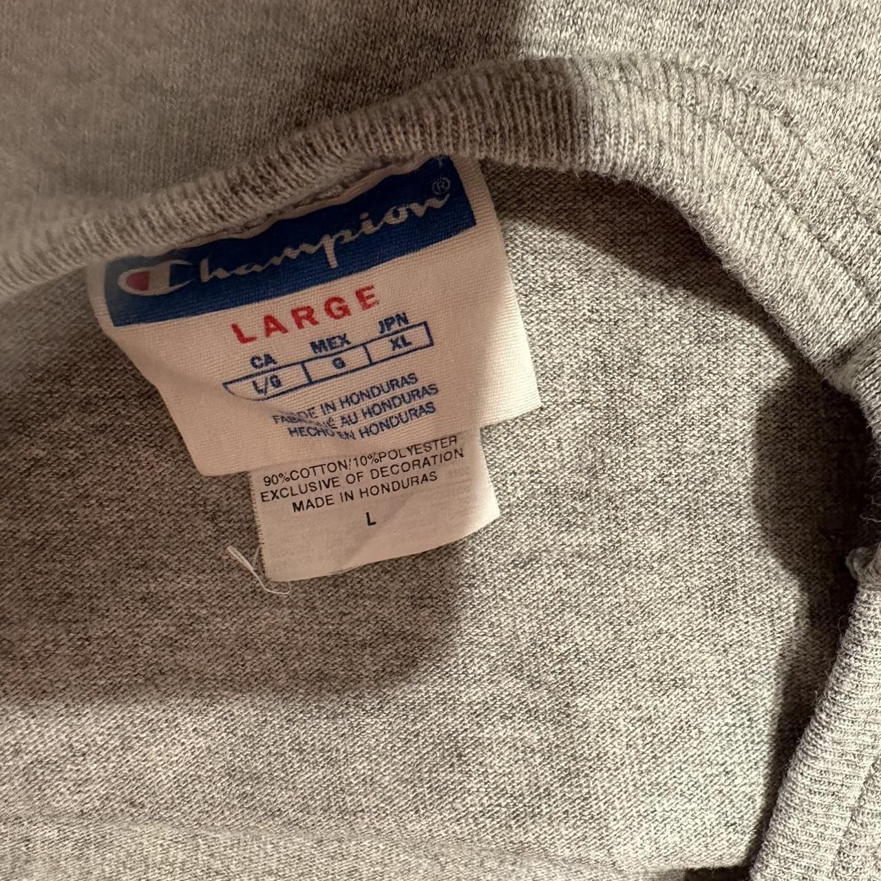 Champion Men's Grey Shirt | Depop