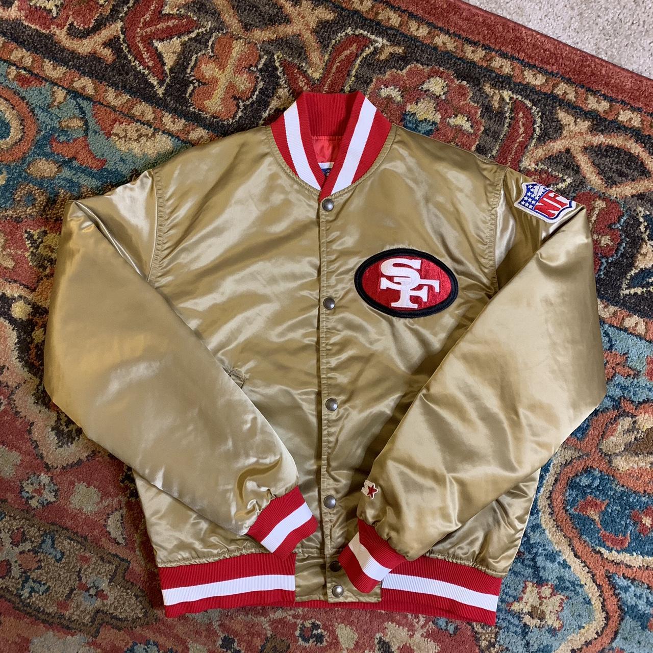 Vintage San Francisco Giants Satin Chalk Line jacket - Depop