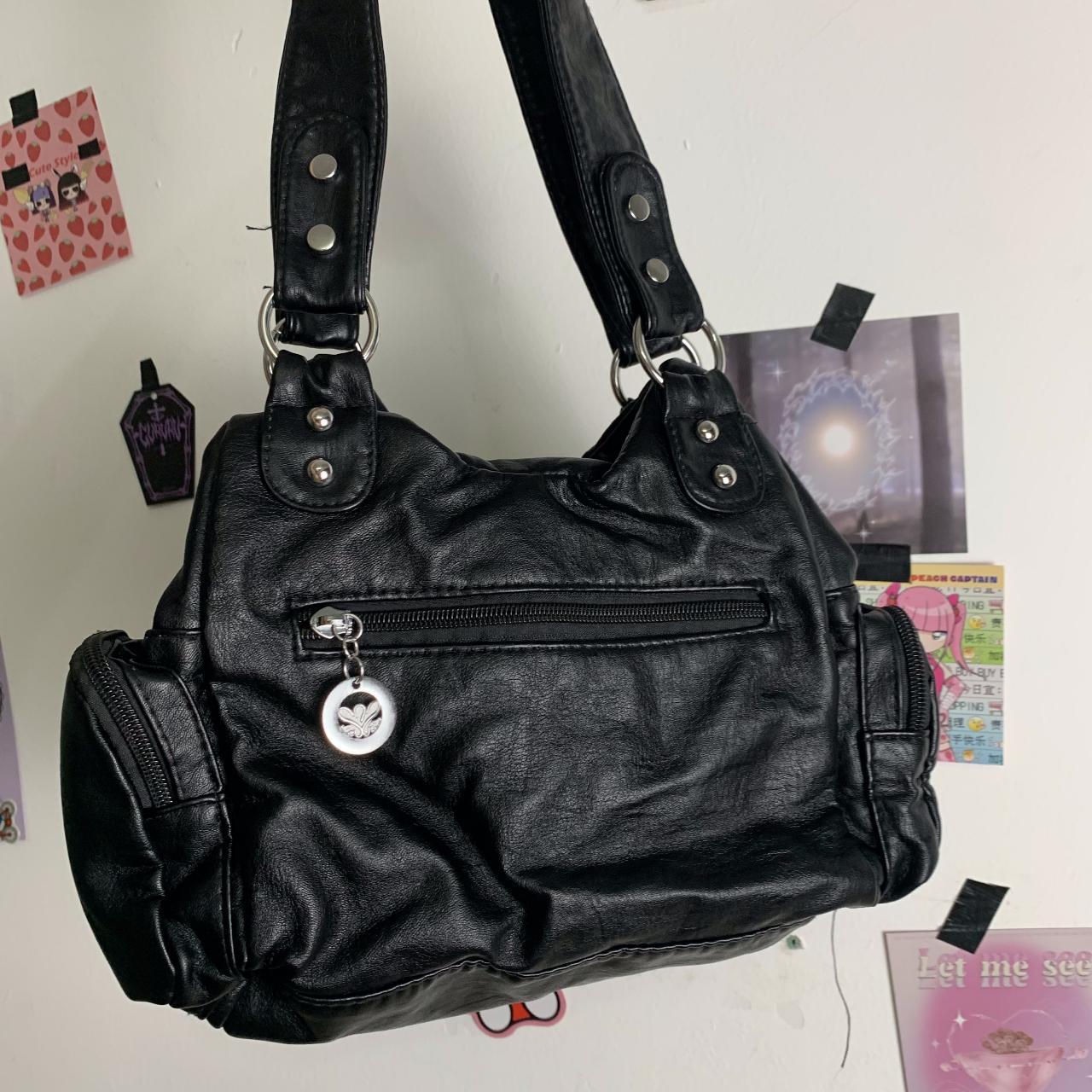00S y2k streetwear pu bag, streetwear bag, grunge | Depop