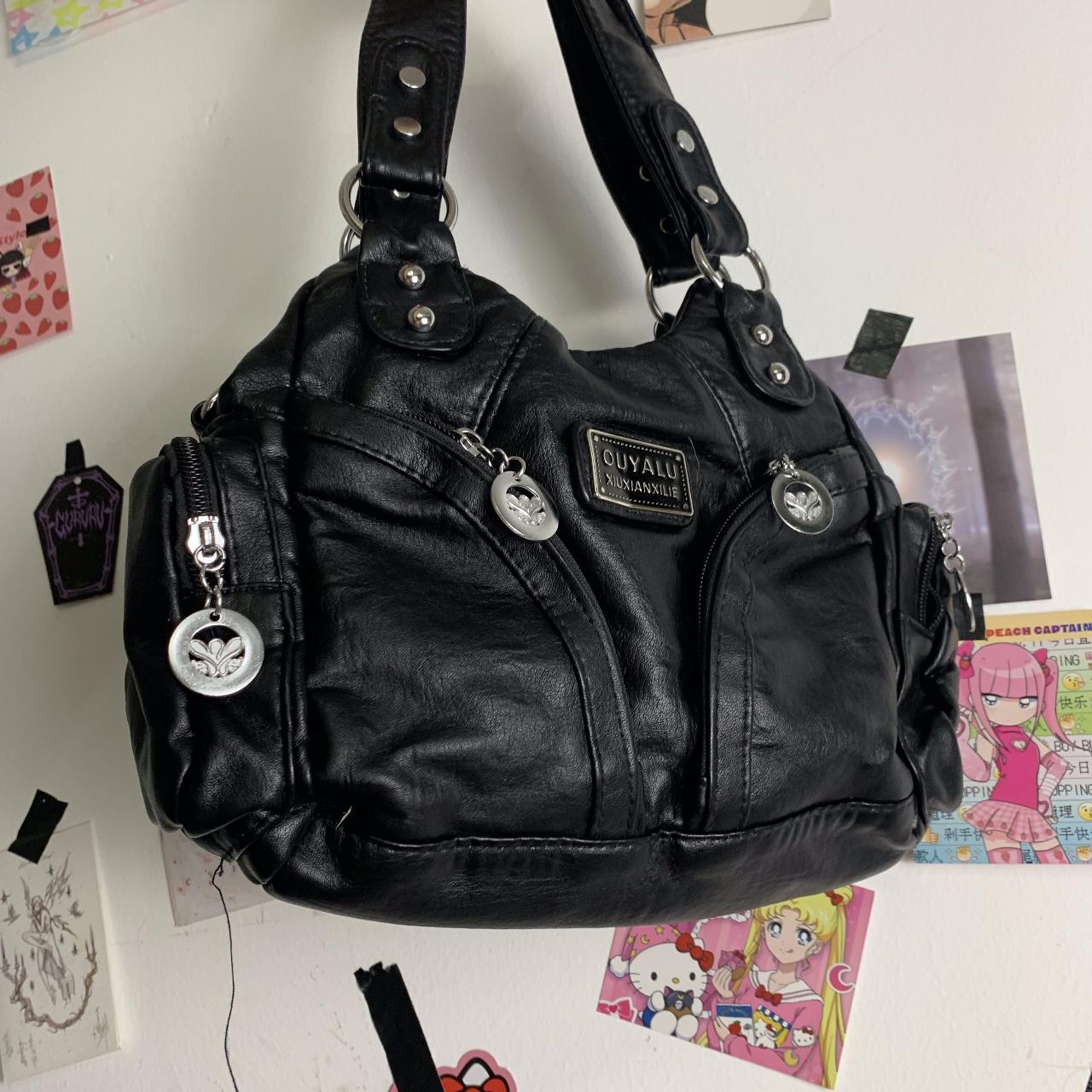 00S y2k streetwear pu bag, streetwear bag, grunge | Depop