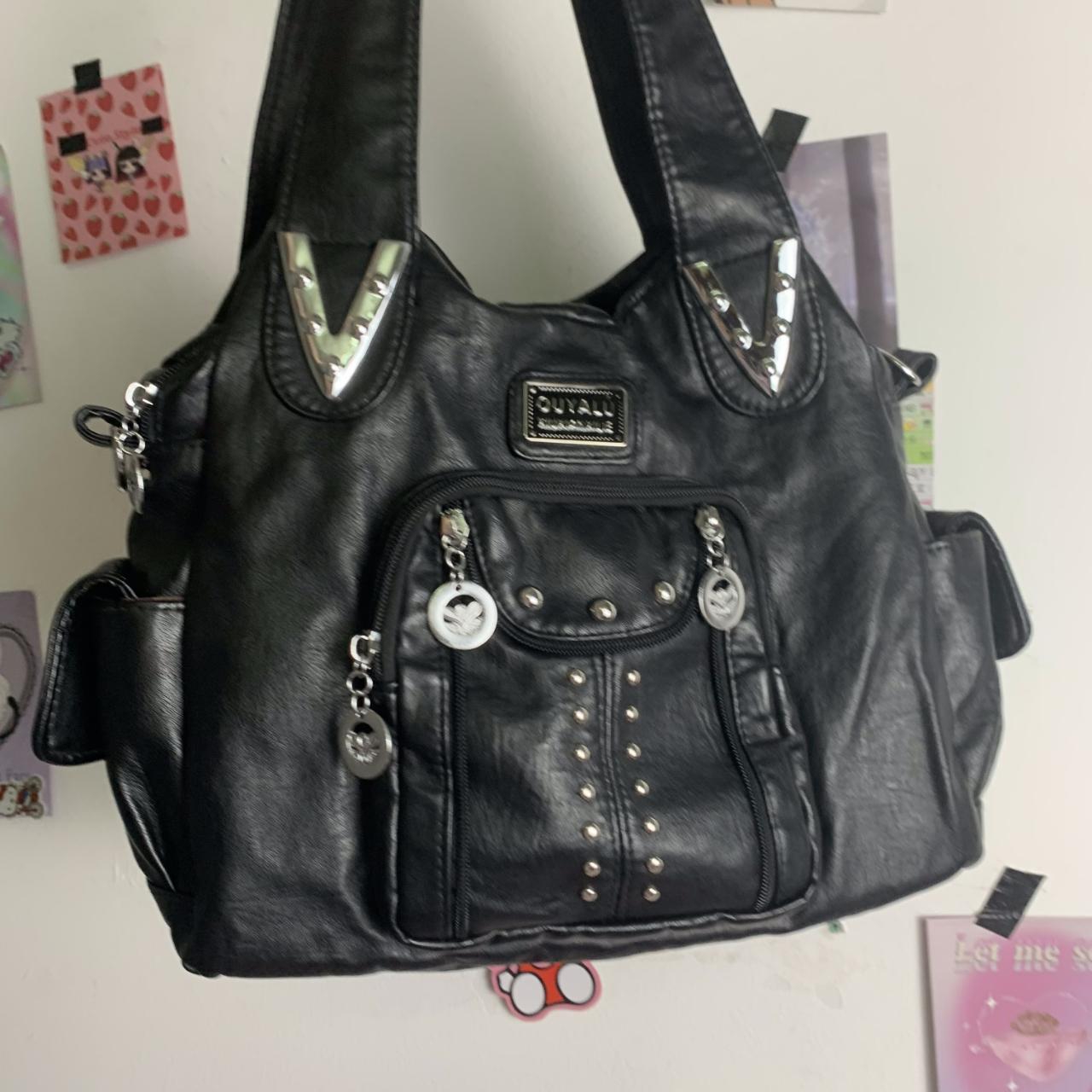 00S y2k streetwear faux leather pu bag, streetwear | Depop