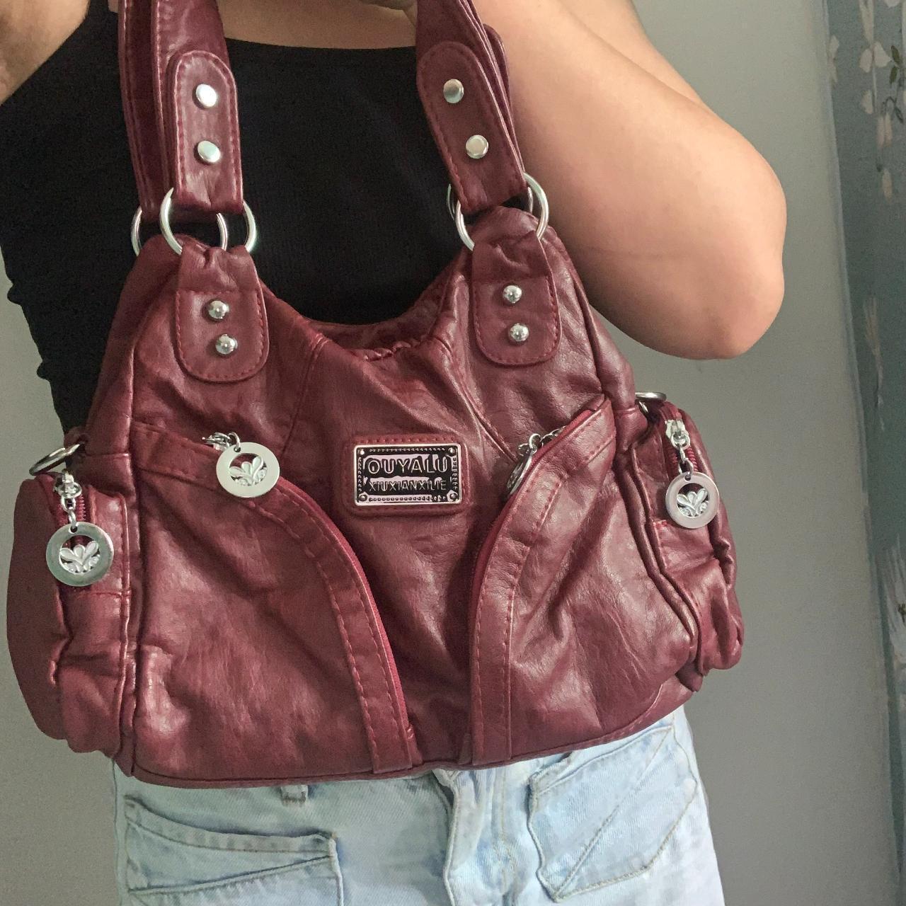 00S y2k streetwear pu bag, streetwear bag, grunge | Depop
