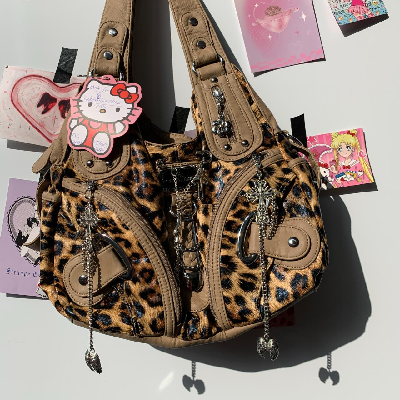00S y2k streetwear pu bag, streetwear bag, grunge | Depop