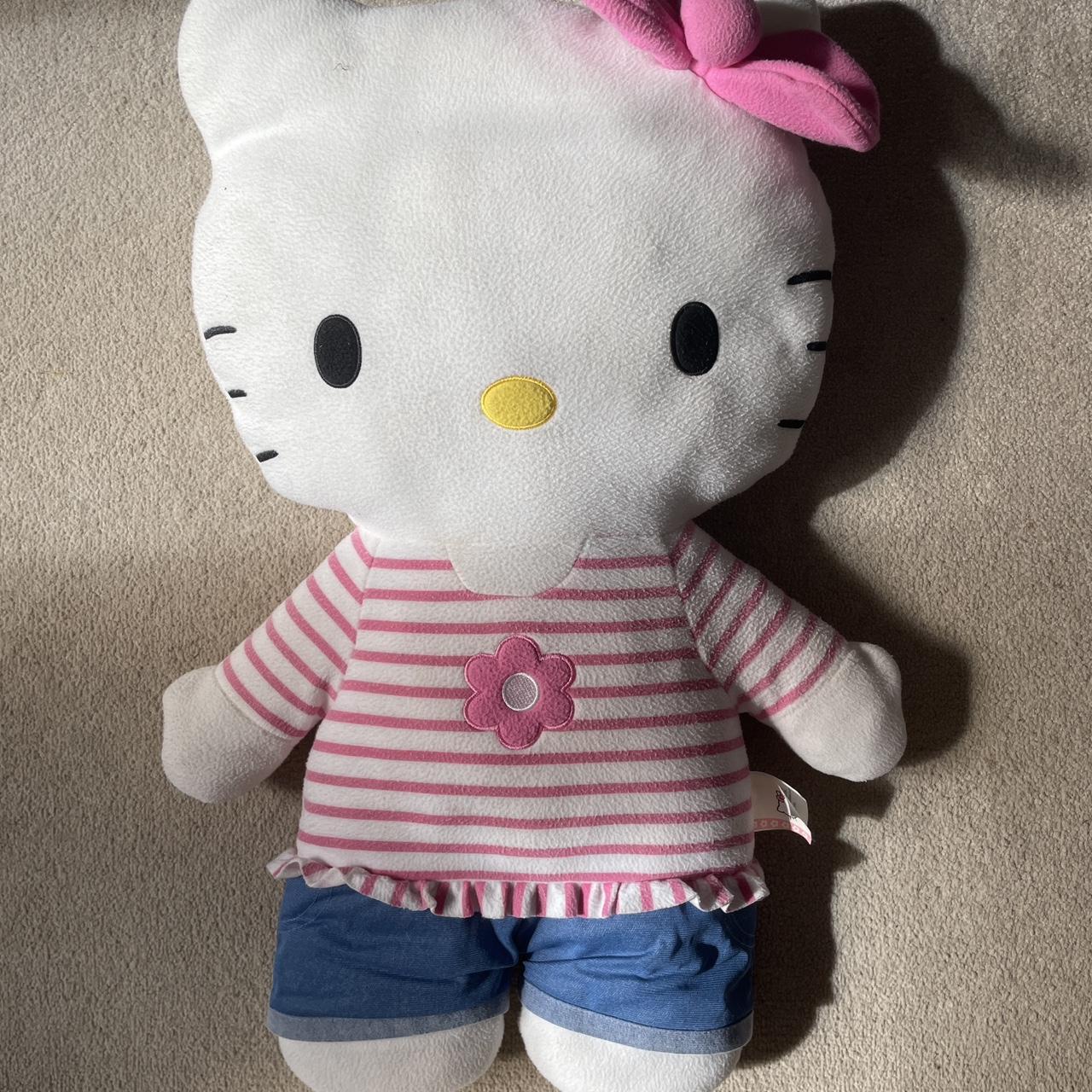 Hello Kitty Plush Soft Toy Plushie Pillow 2009... - Depop