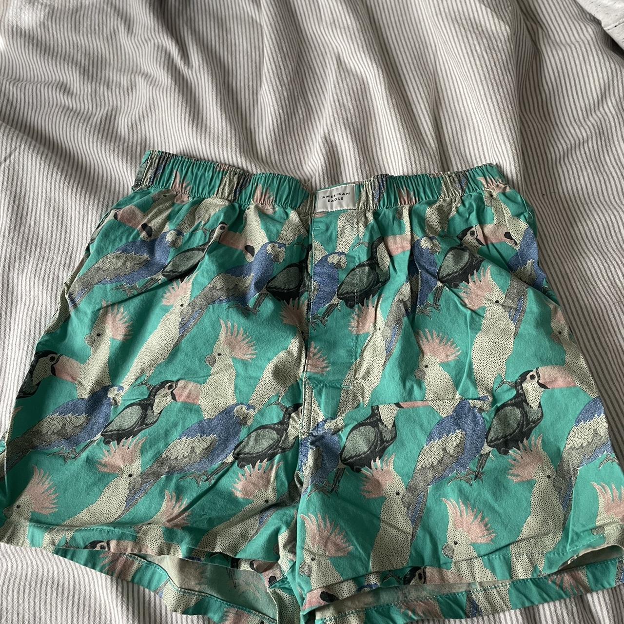 american eagle boxers - some fading from wash - fits s - Depop