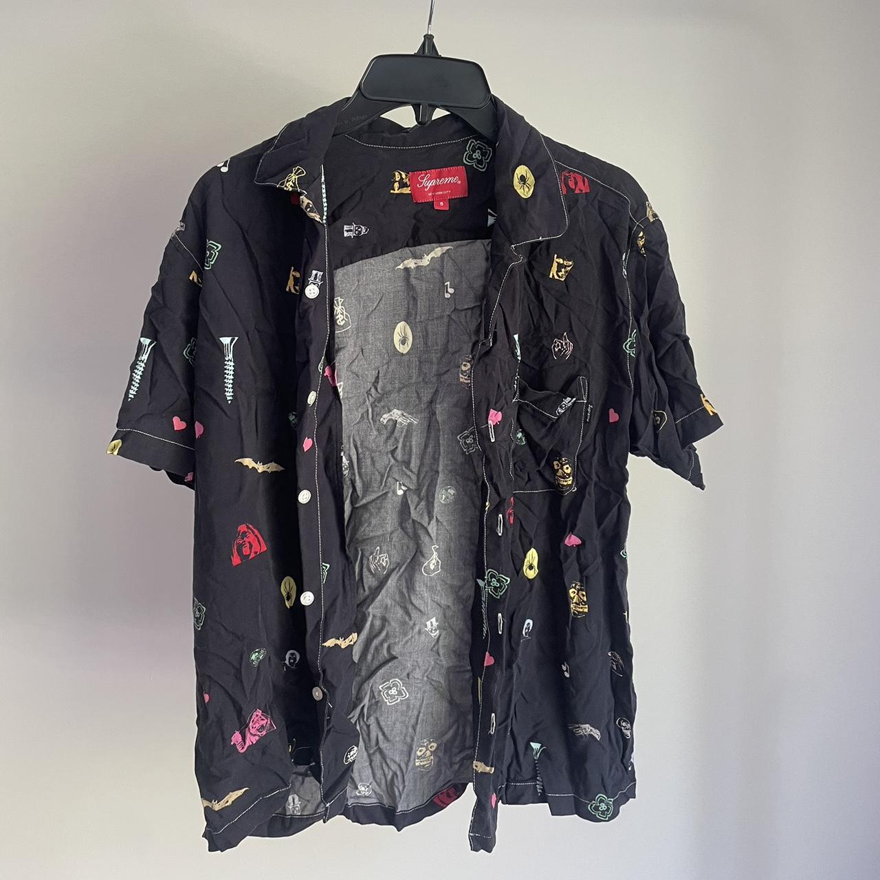 Supreme Deep Space Rayon button up shirt