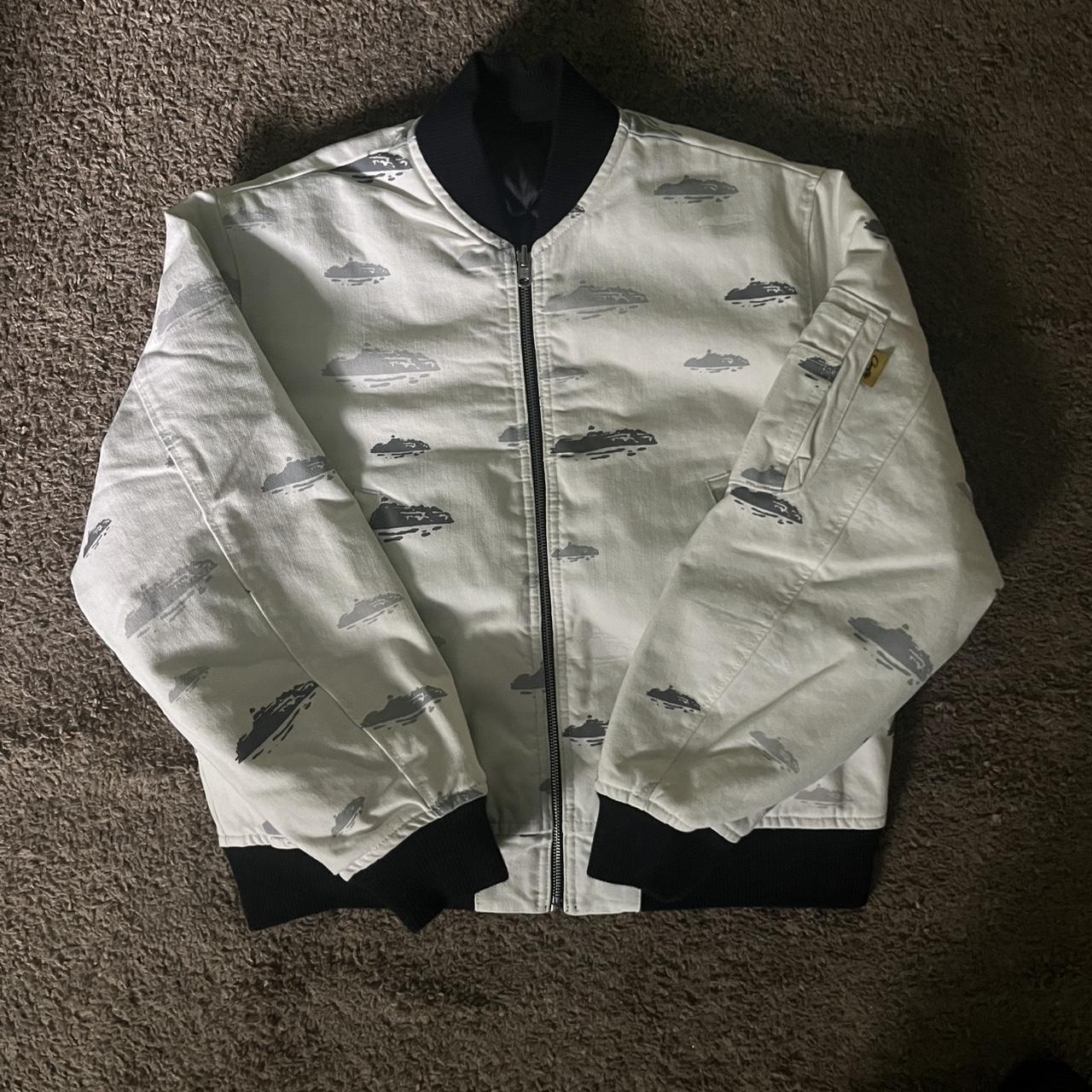 reversible corteiz bomber | Depop