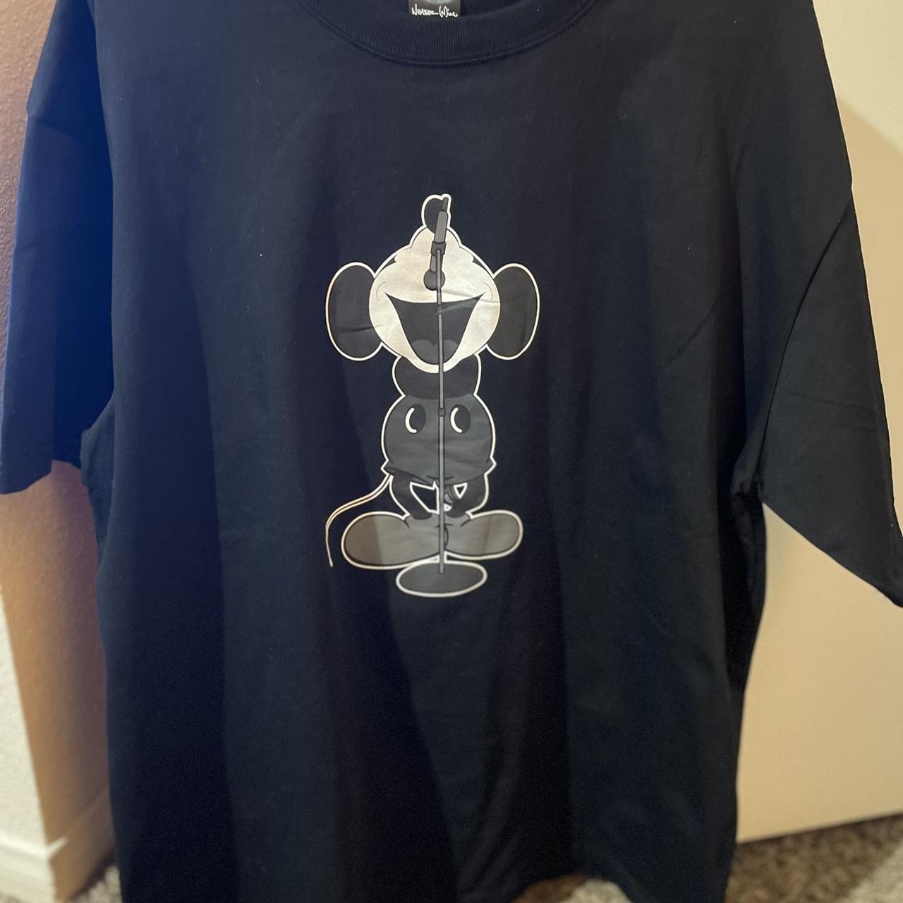 Disney × Number (N)Ine Mickey Mouse Tee in Black,... - Depop