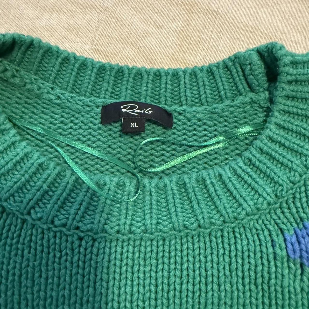 Rails Women's Sweater - Multi/Green - XL – Rails … - image 3