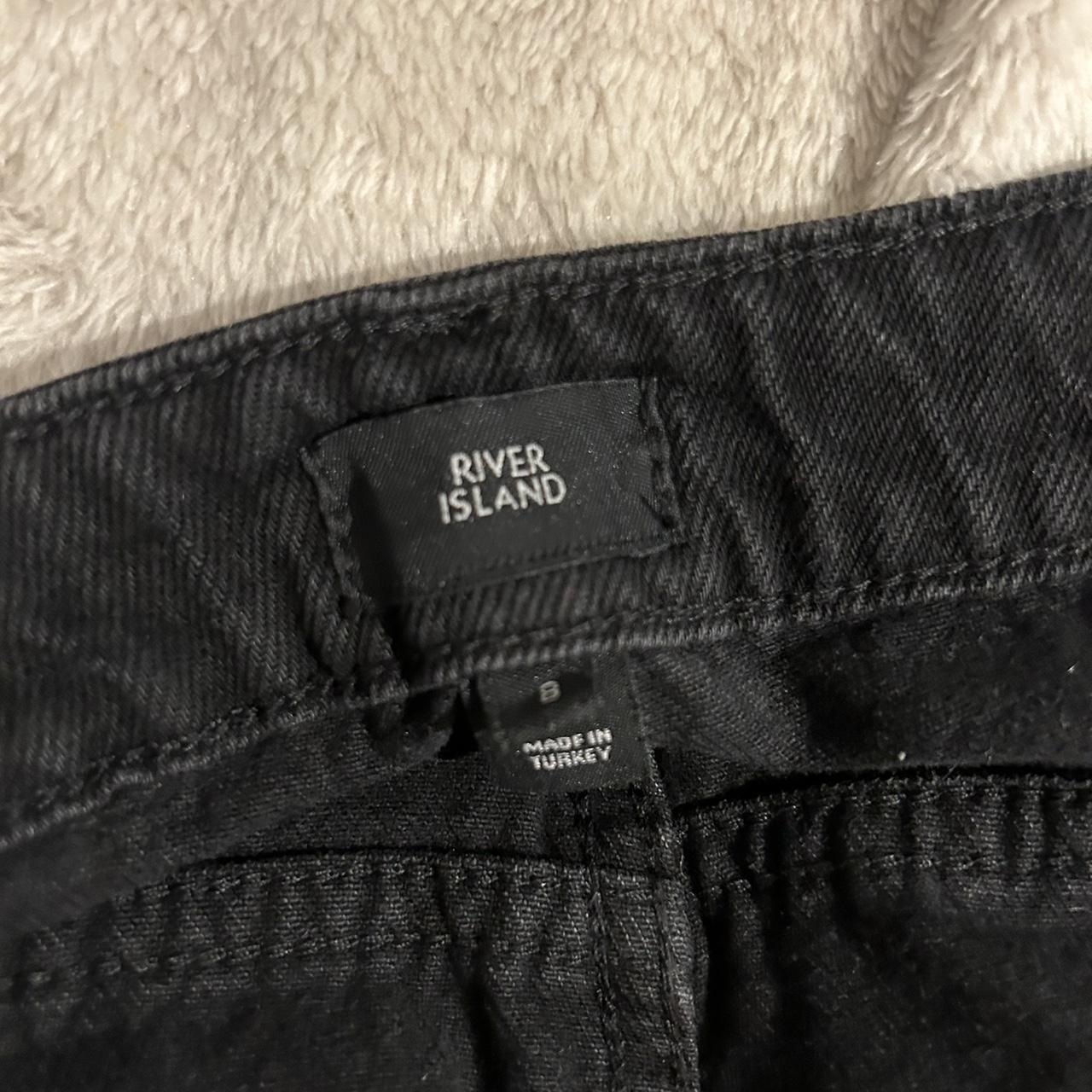 River Island Women's Black Jeans Depop