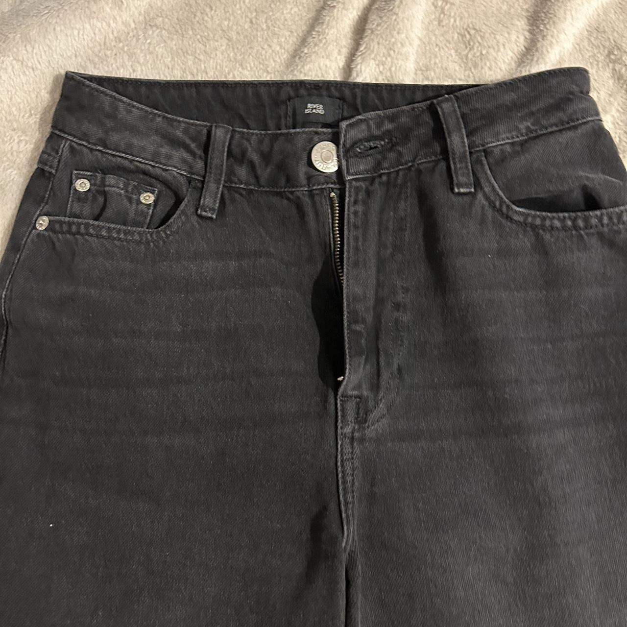 River Island Women's Black Jeans Depop