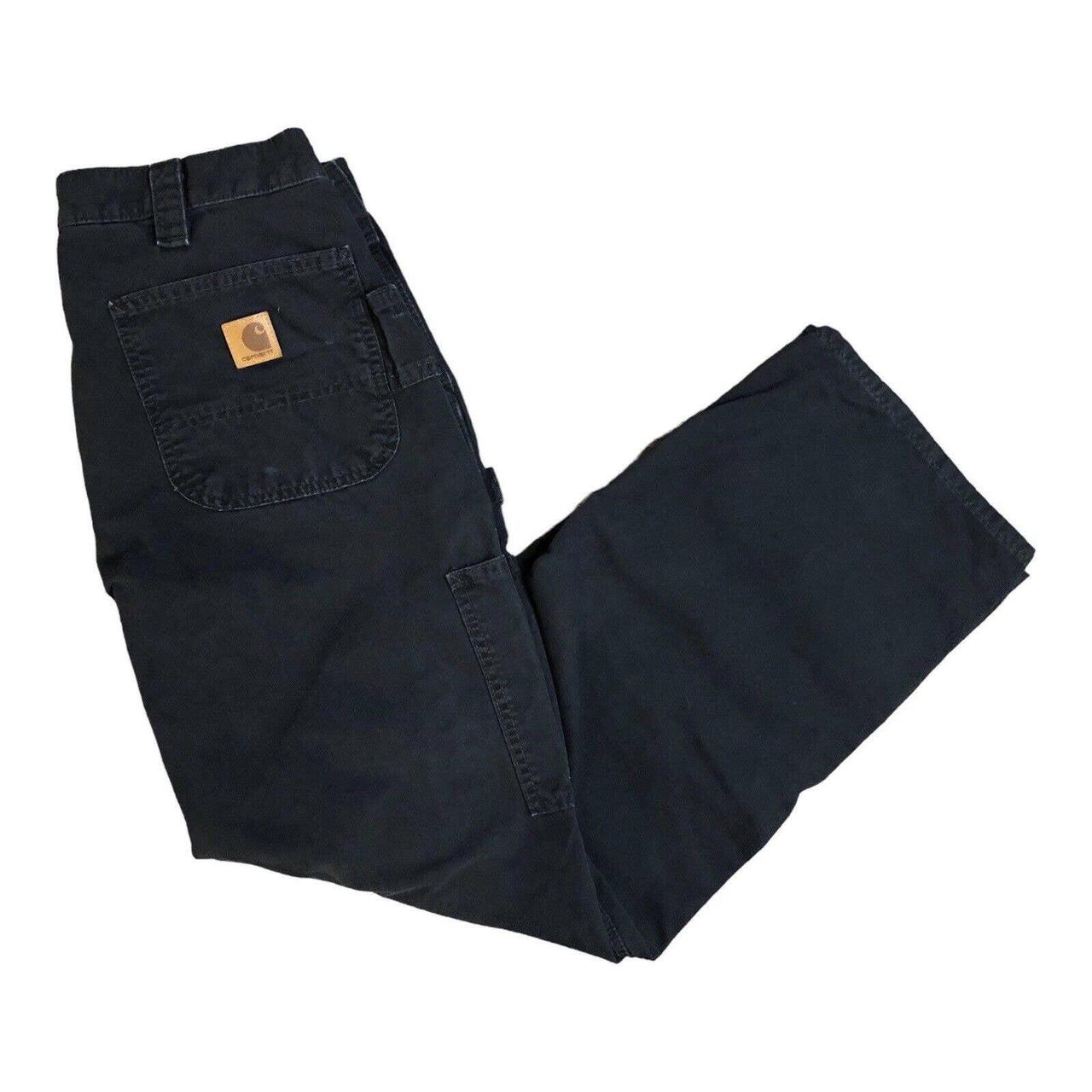 Carhartt Pants Men’s 33x30 Black Loose Original Fit... - Depop