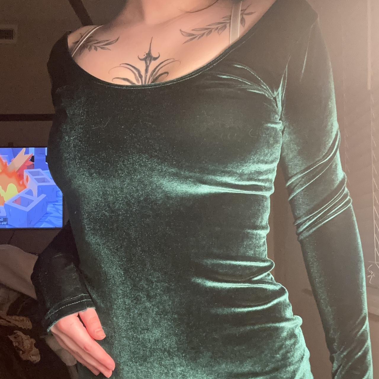 American Apparel Women's Green Dress