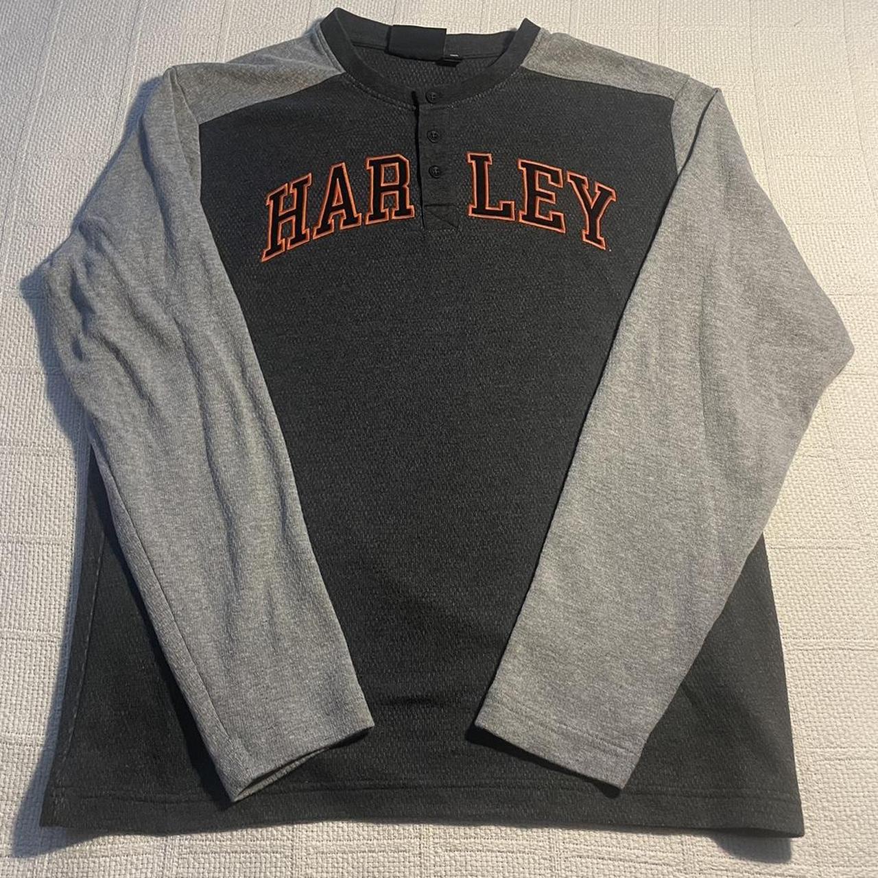 Clean Harley sweater -size large -perfect condition - Depop
