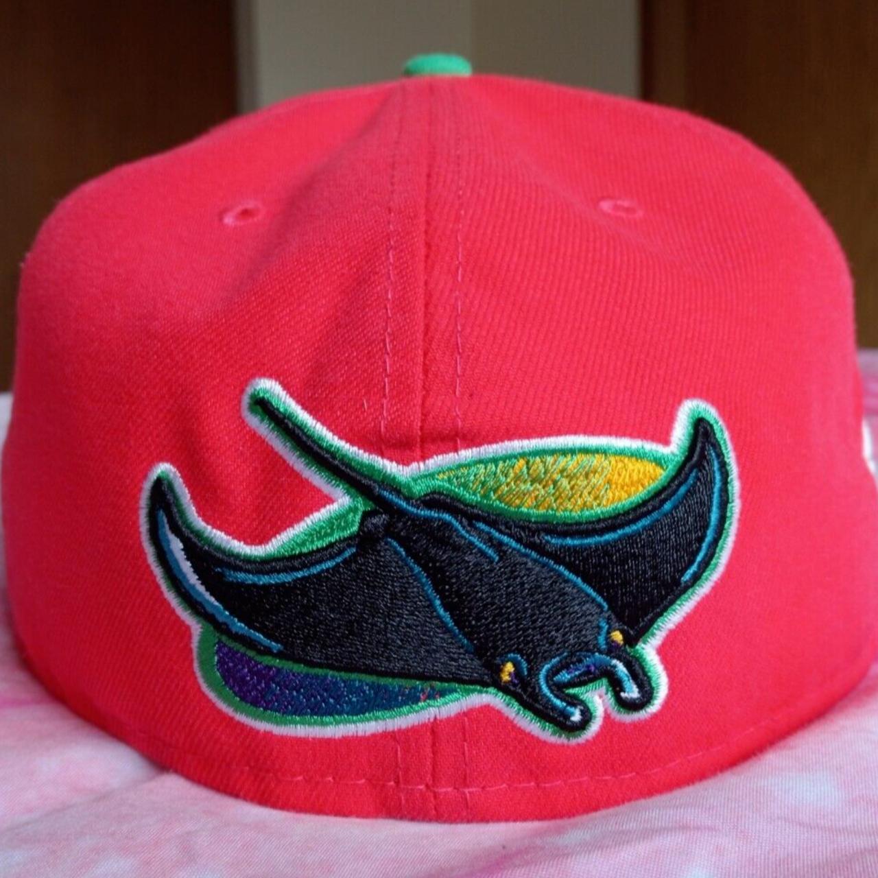 Vintage 90s Tampa Bay Devil Rays Baseball Hat Cap - Depop