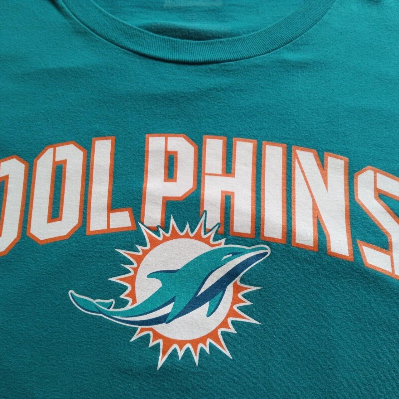 NFL Miami Dolphins Aqua Black T-Shirt