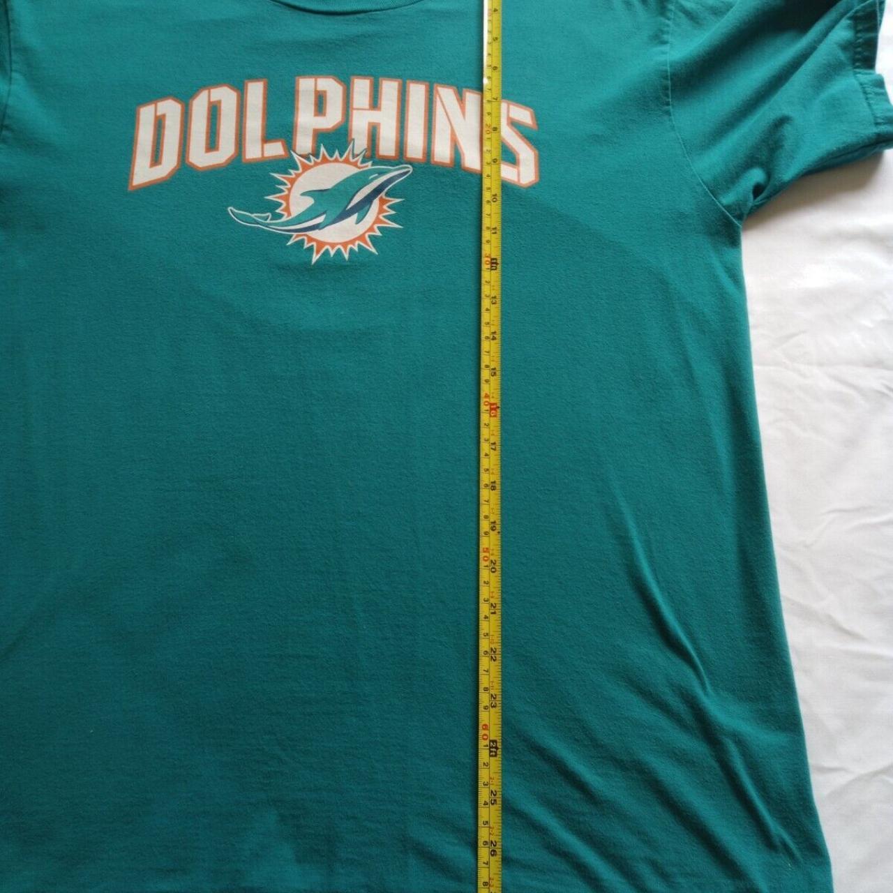 Nike Polo Shirt Mens Large NFL Miami Dolphins short - Depop