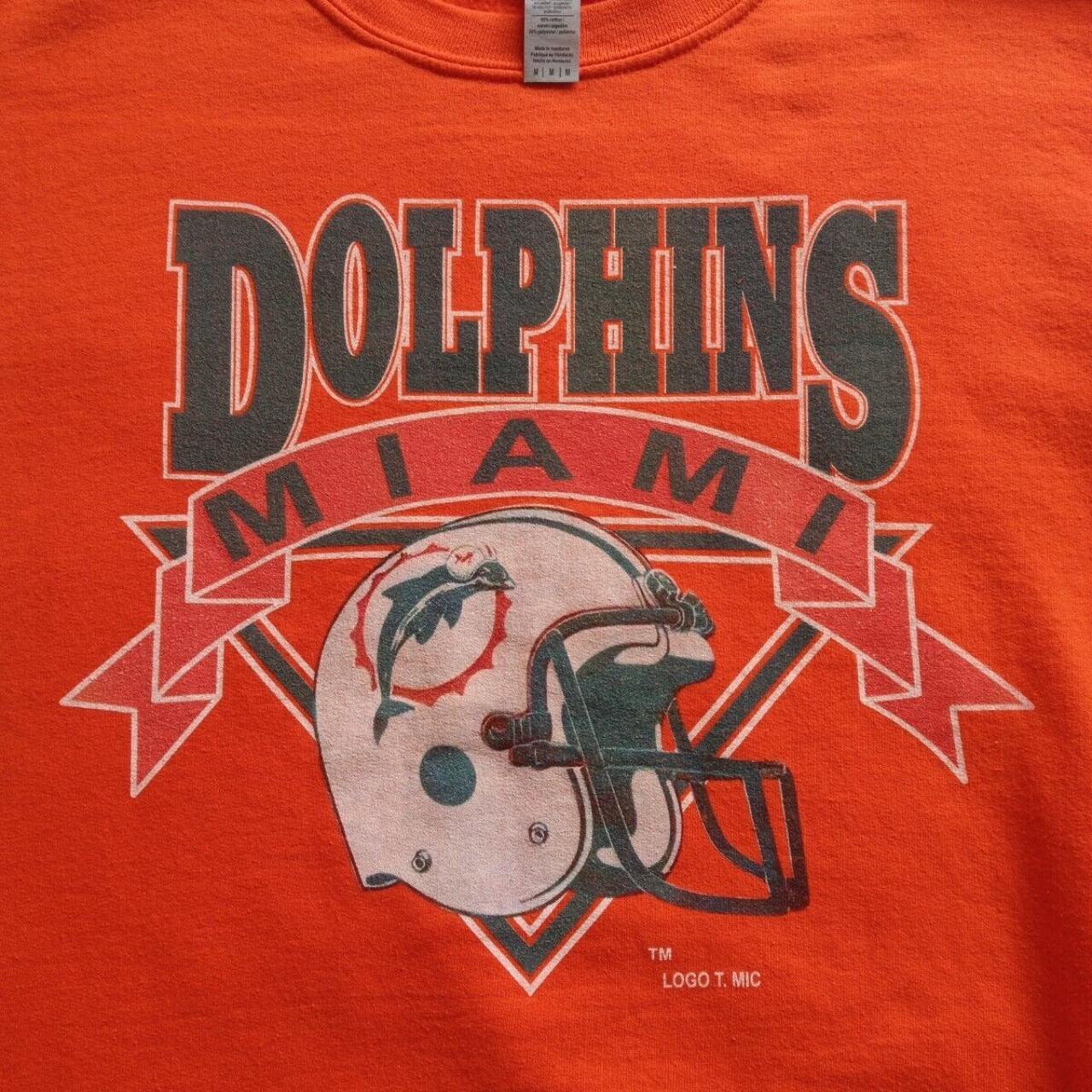 Vintage Miami Dolphins Front Row - Depop